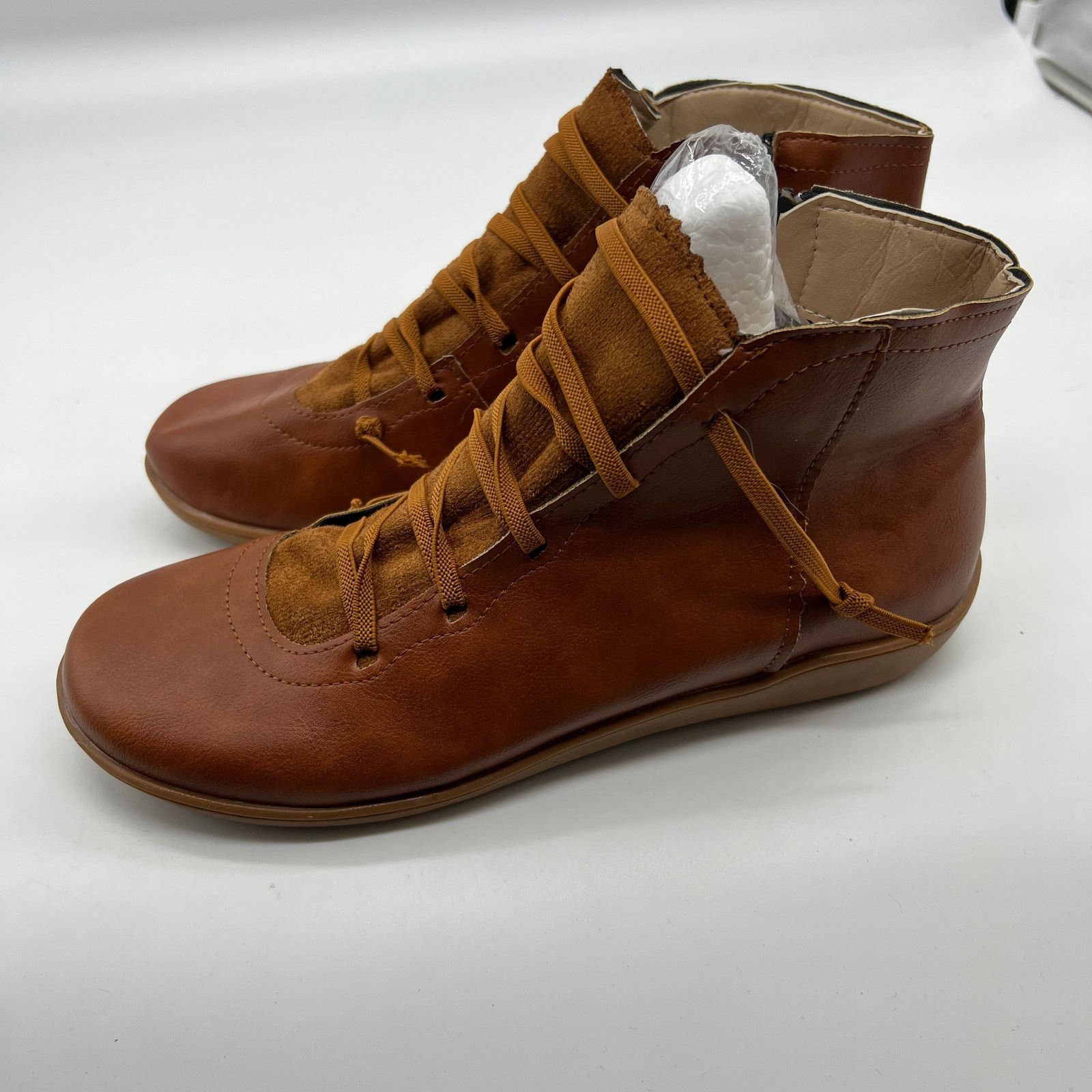 Other Ankle Boots Round Toe Casual Comfortable Lightweight Size US 10.5 / IT 40.5 - 12 Thumbnail