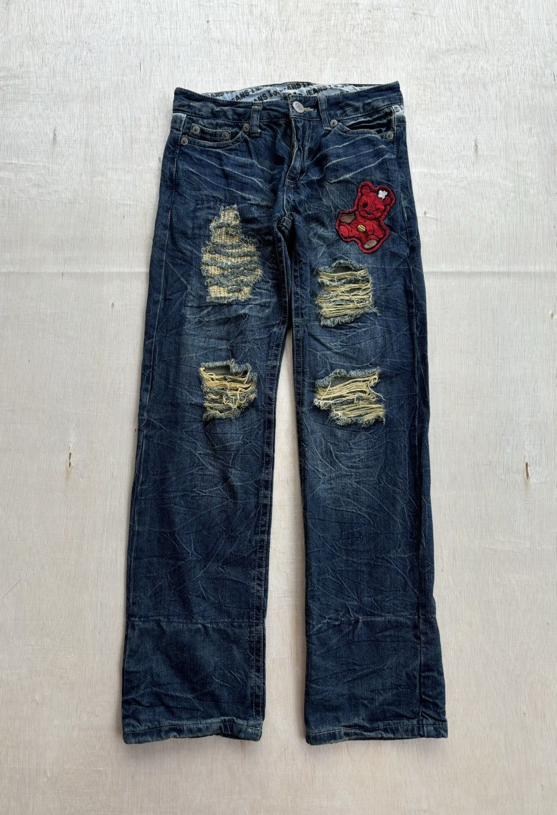 Hysteric Glamour × Japanese Brand Japanese Distressed Denim Ifsixwasnine Style Size US 30 / EU 46 - 1 Thumbnail