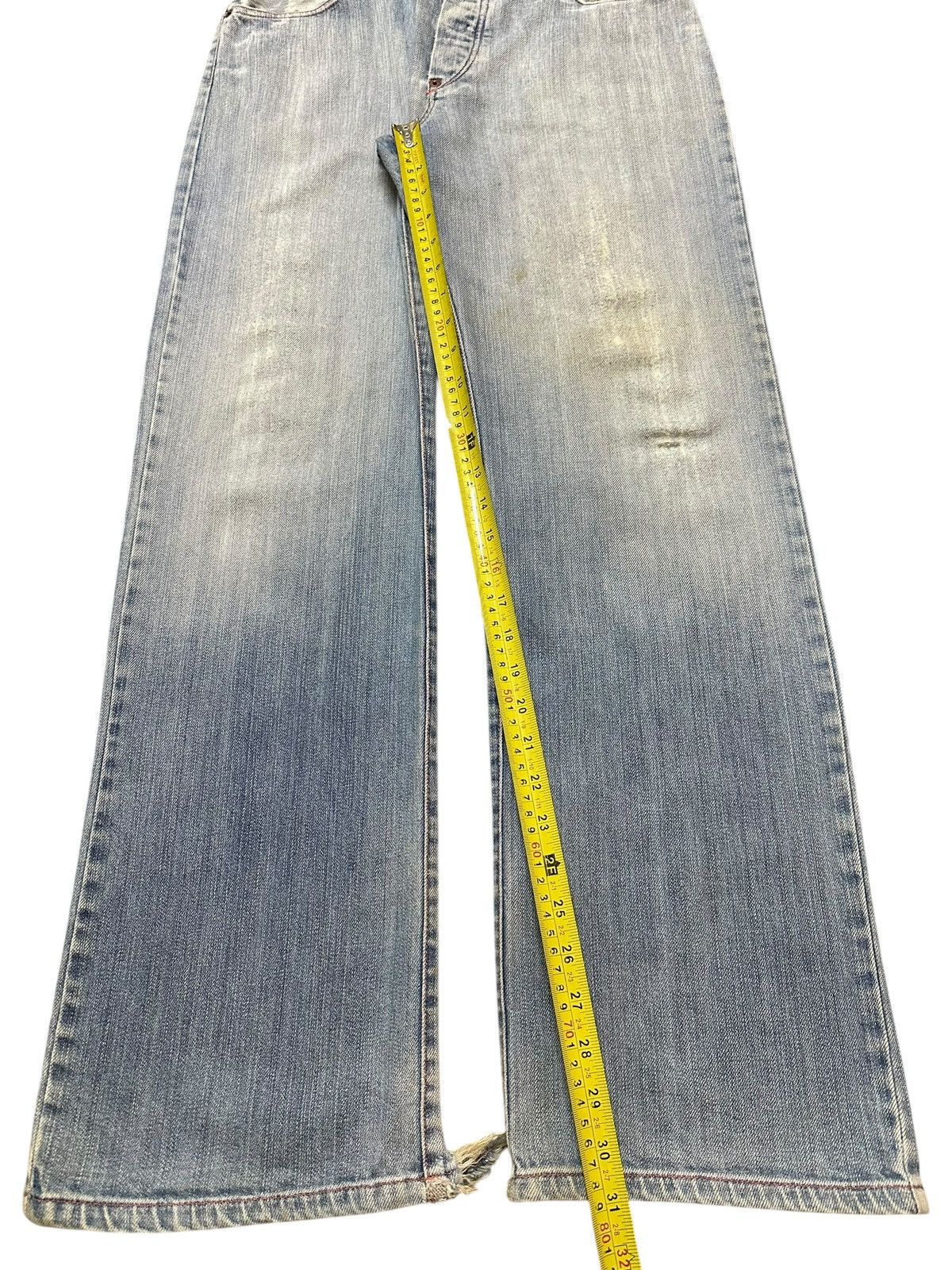 Diesel Vintage Diesel Blue Faded Wash Style Loose Jeans Size US 31 - 15 Thumbnail