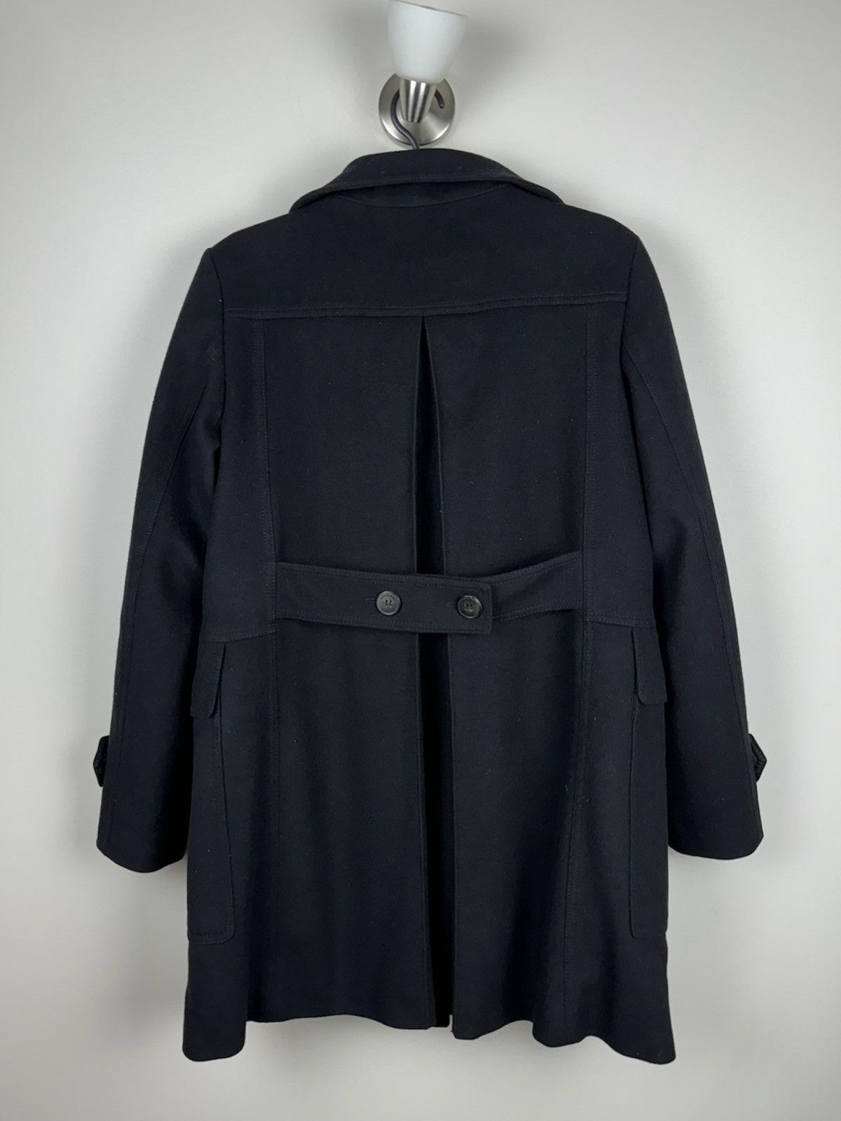 Burberry Wool coat trench Burberry original streetwear luxury item Size M / US 6-8 / IT 42-44 - 2 Thumbnail