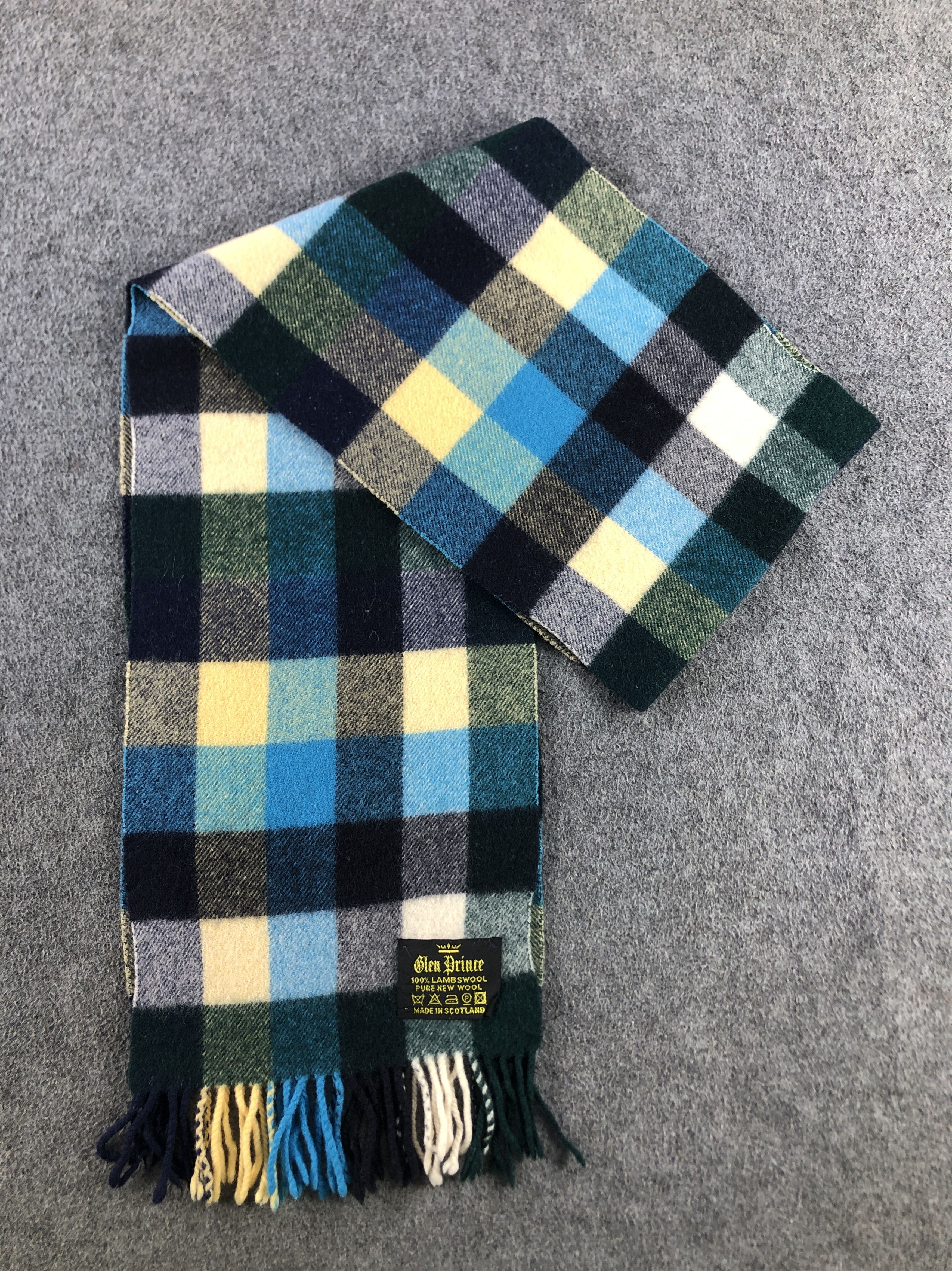 Vintage Glen Prince Wool Scarf / Muffler / Neckwear P765 Size ONE SIZE - 5 Thumbnail