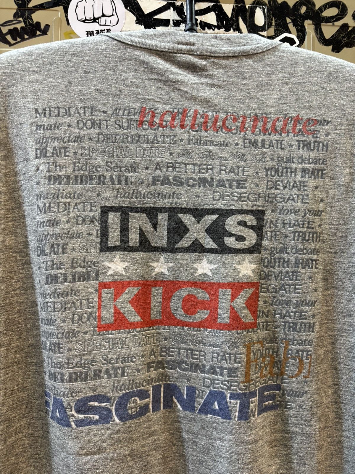Band Tees INXS vintage tee 80’s Size US XL / EU 56 / 4 - 7 Thumbnail