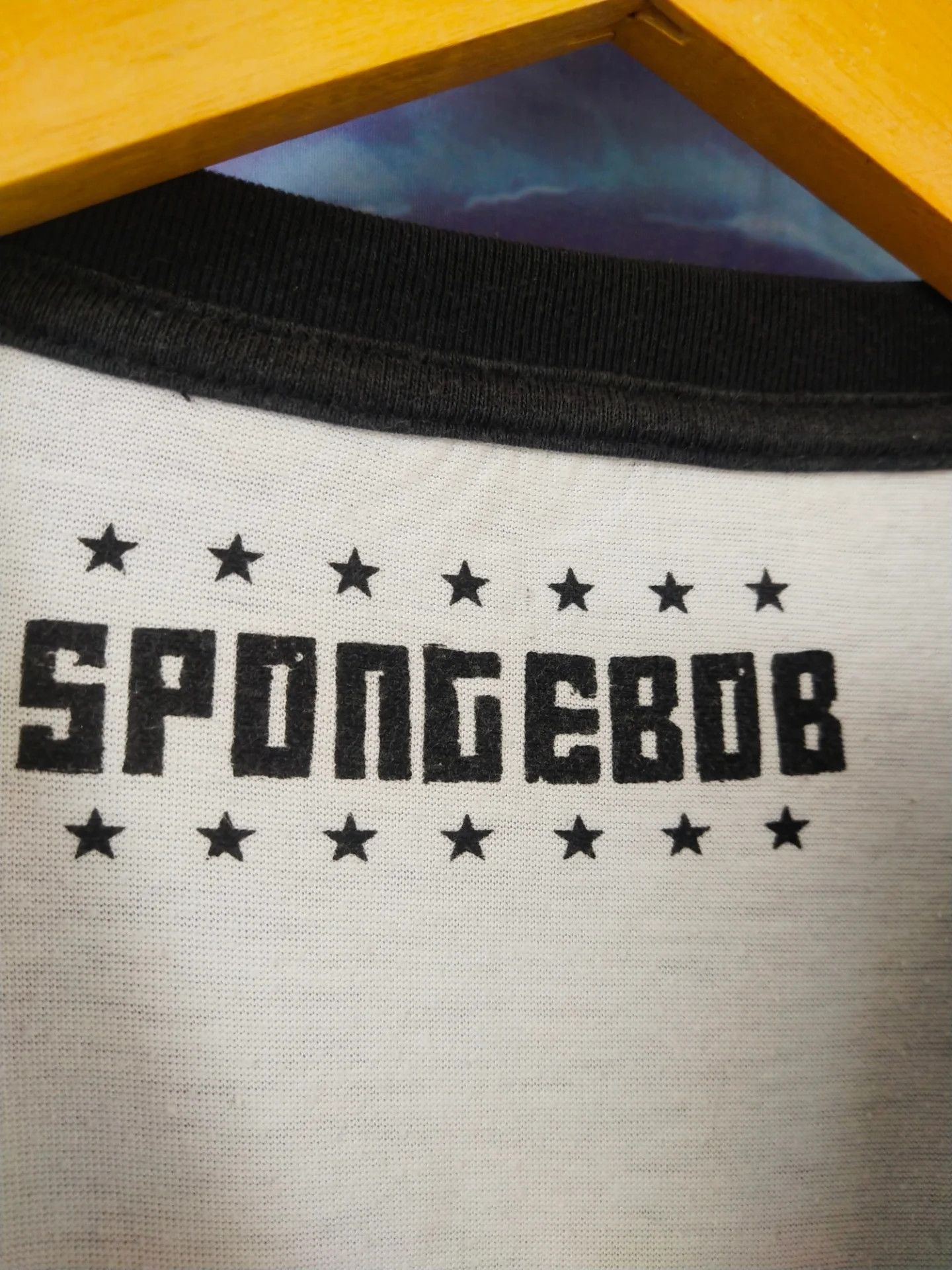 Nickelodeon SpongeBob SquarePants Sunglasses Youth Cartoon Raglan L/S Size M / US 6-8 / IT 42-44 - 4 Thumbnail