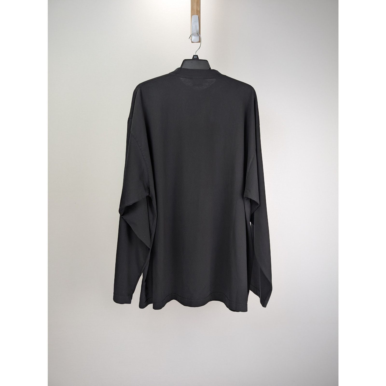 Balenciaga o1rshd1 Oversized Long Sleeve Shirt Paris Jersey Sweatshirt Size US M / EU 48-50 / 2 - 5 Thumbnail