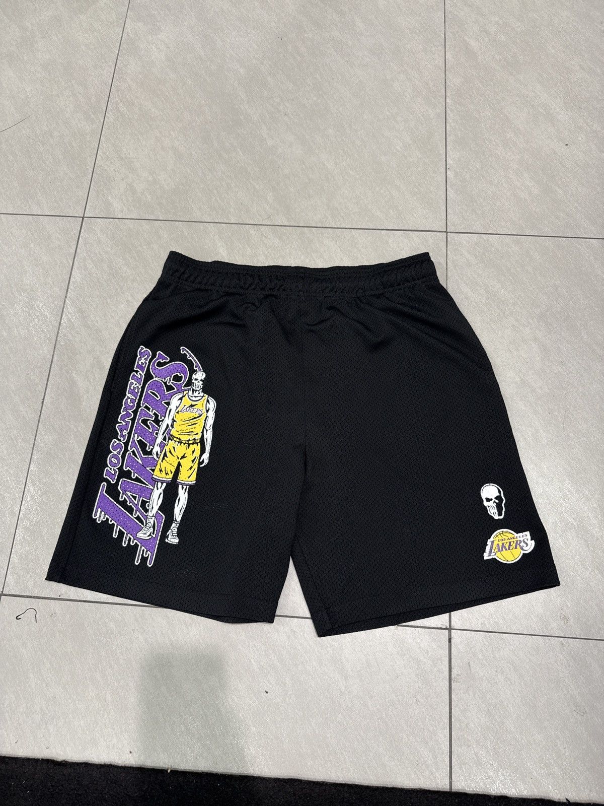 NBA × Warren Lotas Warren Lotas Lakers Mesh Shorts Size US 36 / EU 52 - 1 Thumbnail