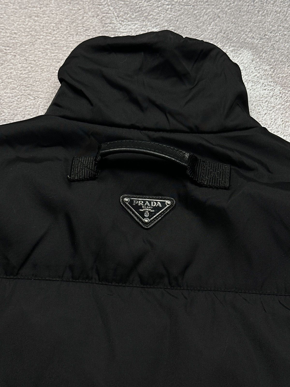 Prada Vintage Prada Gabardine Mainline Nylon Puffer Down Jacket Size US M / EU 48-50 / 2 - 5 Thumbnail