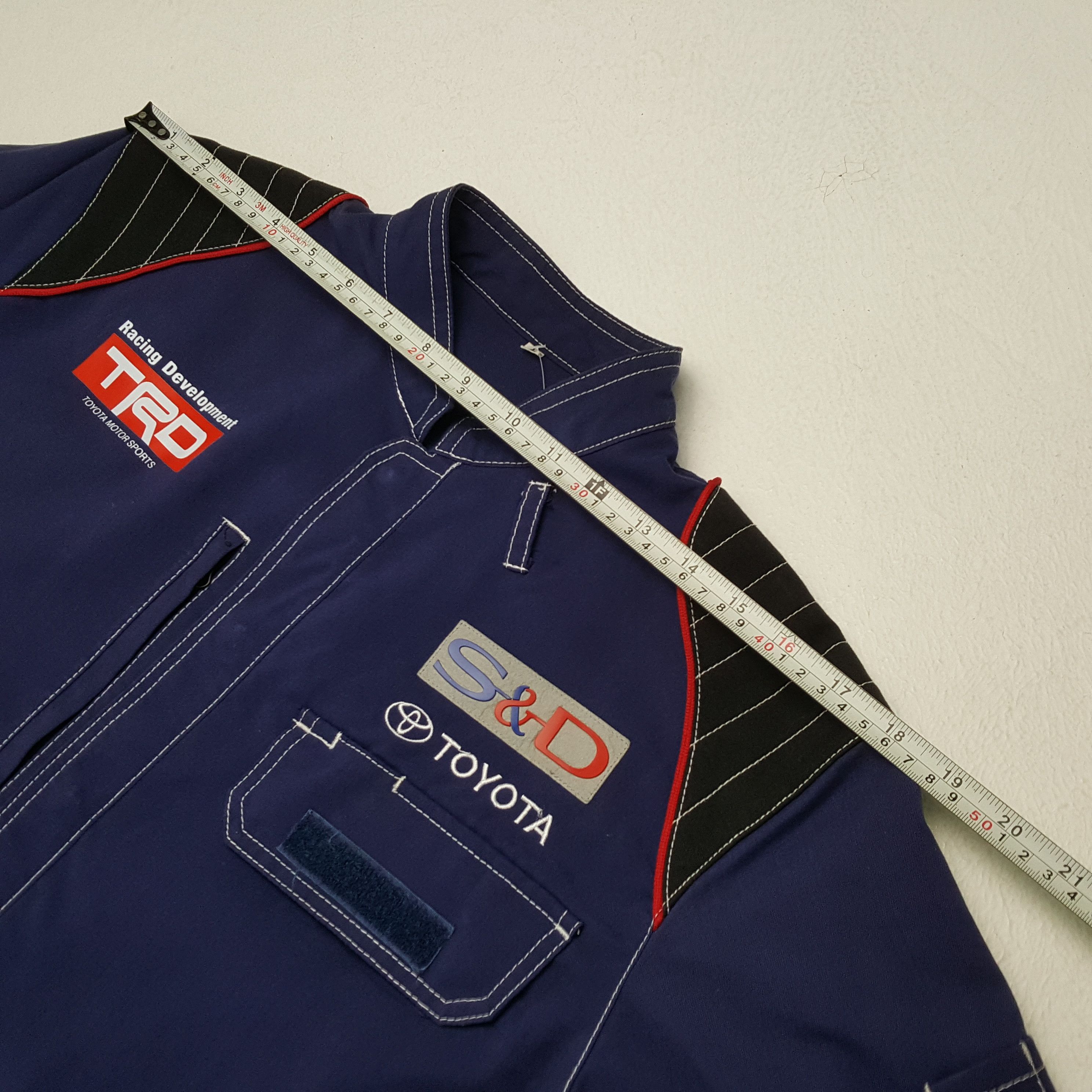 Japanese Brand × Vintage TRD TOYOTA MOTOR SPORT Custom Art Shirt Jacket Size US M / EU 48-50 / 2 - 5 Thumbnail