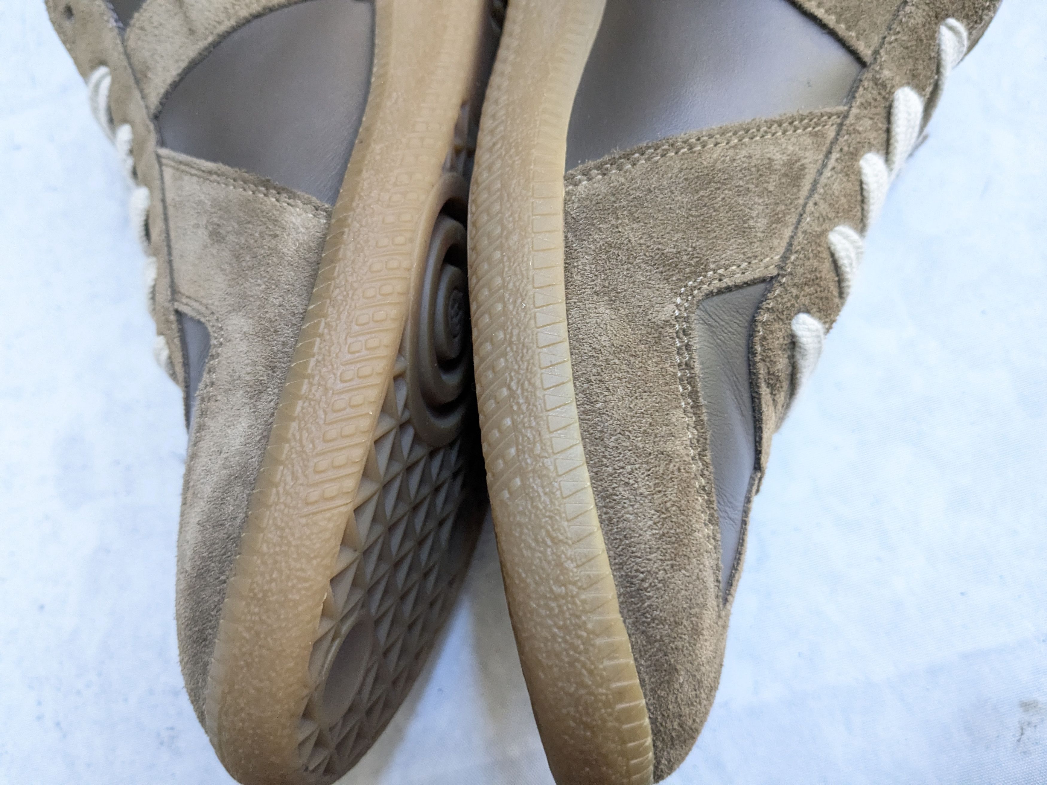 Maison Margiela Maison Margiela GAT Replica Olive Green 10 43 Suede Leather Size US 10 / EU 43 - 13 Thumbnail
