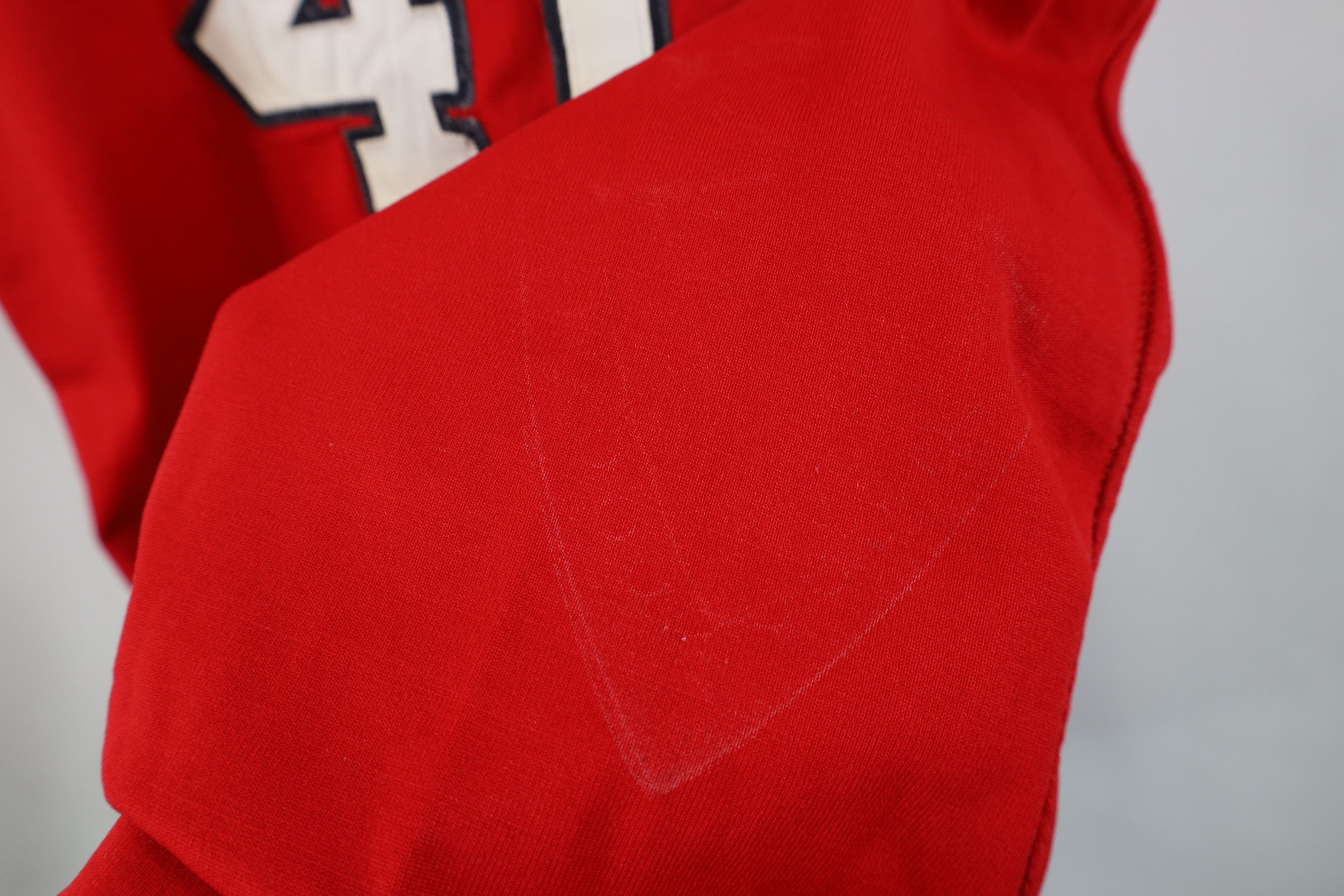 Vintage Vintage 50s 60s Durene Rayon Basketball Jersey Red USA #40 Size US XXL / EU 58 / 5 - 5 Thumbnail