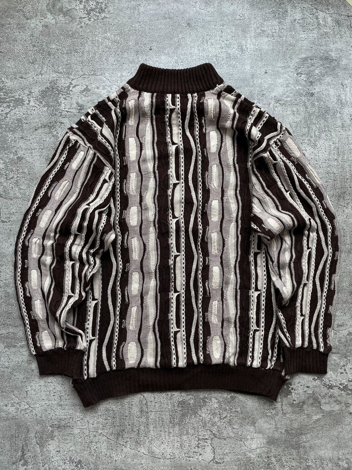 Vintage Vintage Rusia Knockout Signature 3D Cable Knit Sweater Size US XL / EU 56 / 4 - 12 Thumbnail