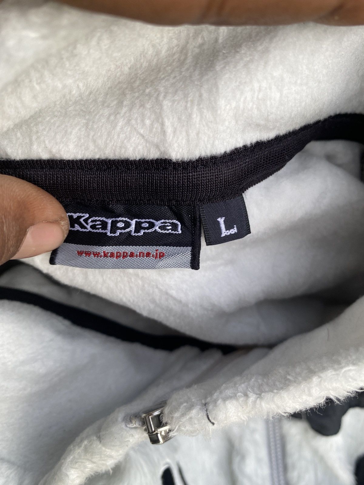 Kappa × Vintage Vintage kappa italia fleece jacket Size US L / EU 52-54 / 3 - 5 Thumbnail