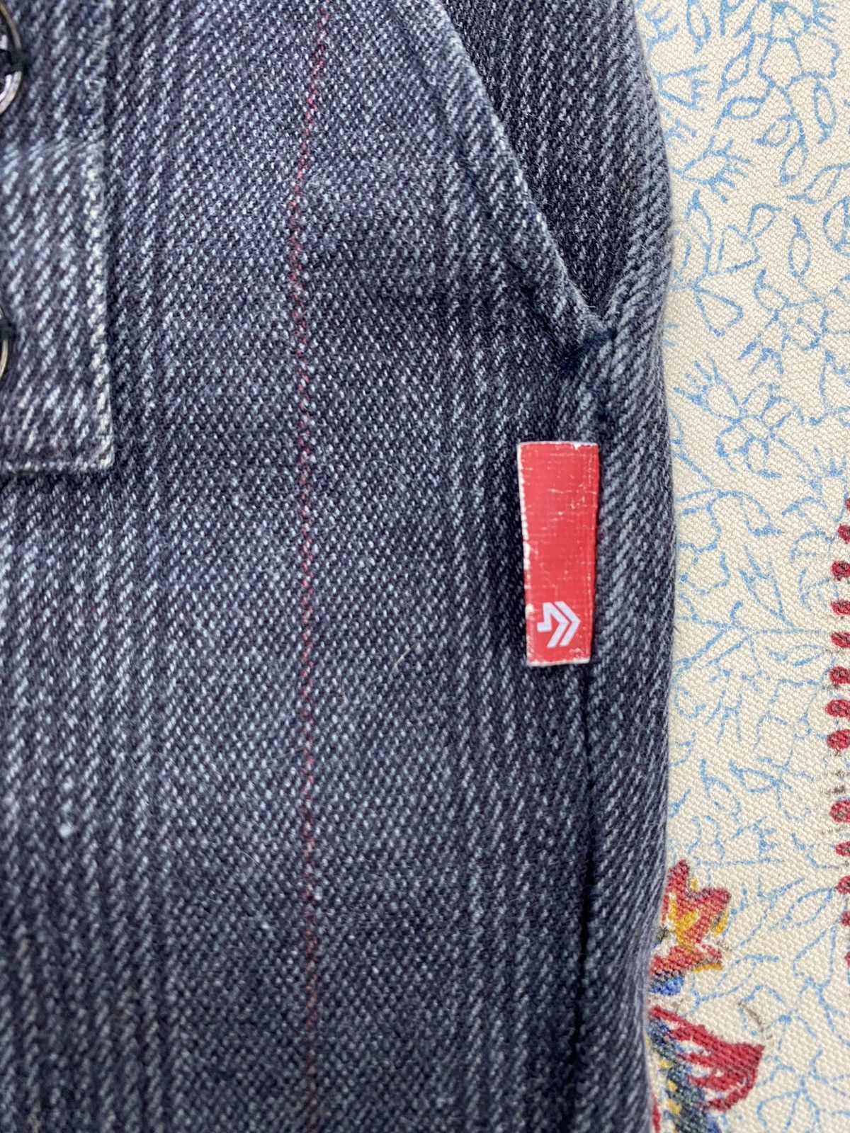 Japanese Brand Doarat Plaid Denim Trouser Size US 32 / EU 48 - 12 Thumbnail