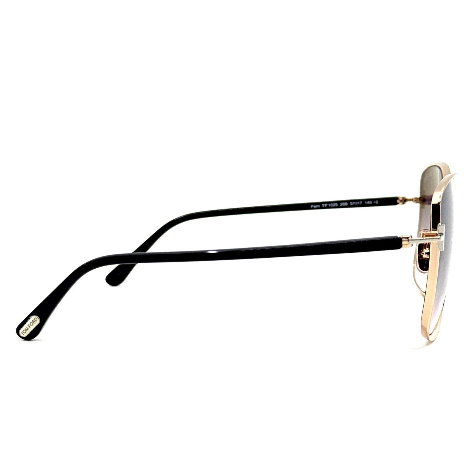 Tom Ford New, TOM FORD Fern Sunglasses TF1029 28B Authentic Size ONE SIZE - 10 Thumbnail