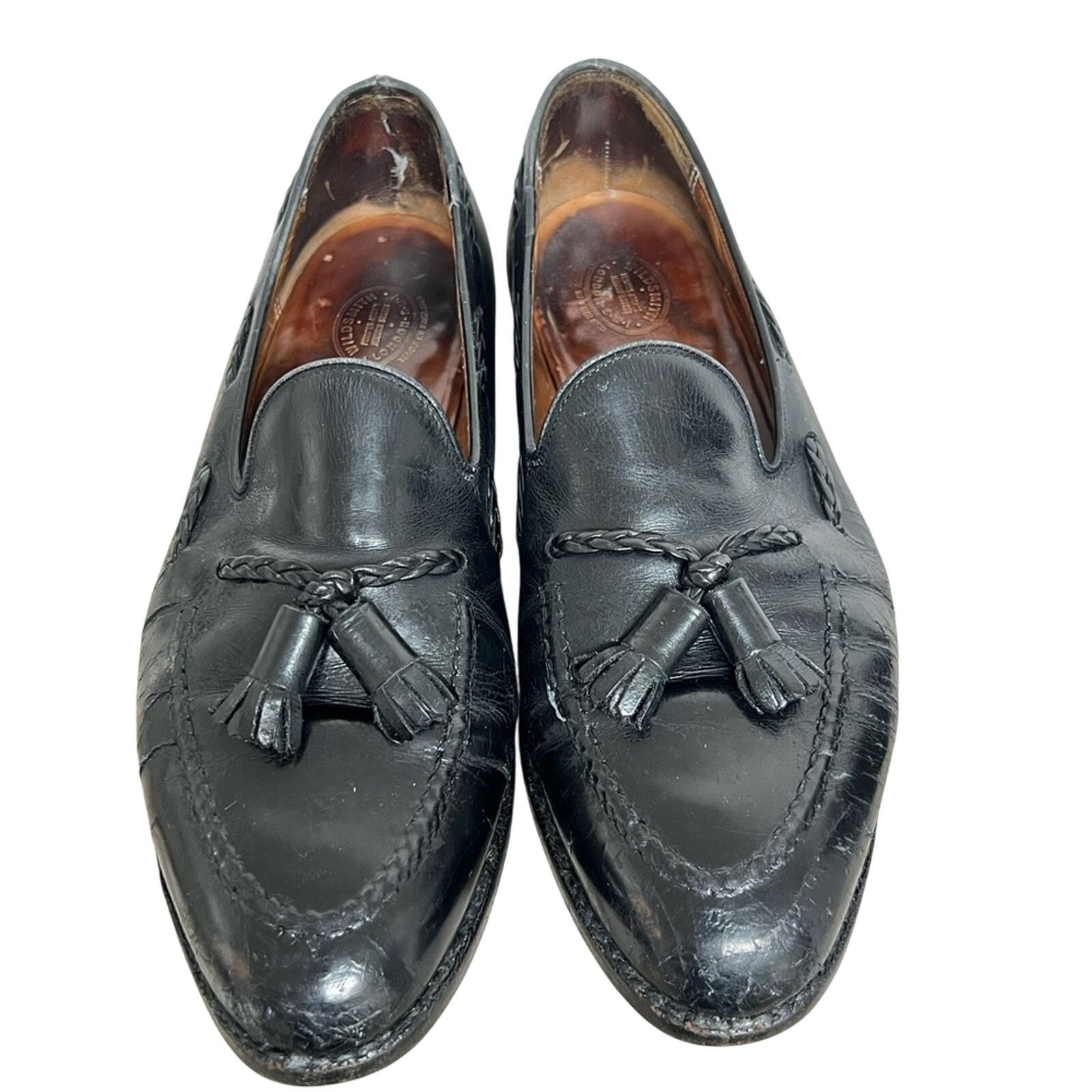 Other Wildsmith & Co London Men's Tassel Loafers Shoes Size 9UK Size US 10 / EU 43 - 4 Thumbnail