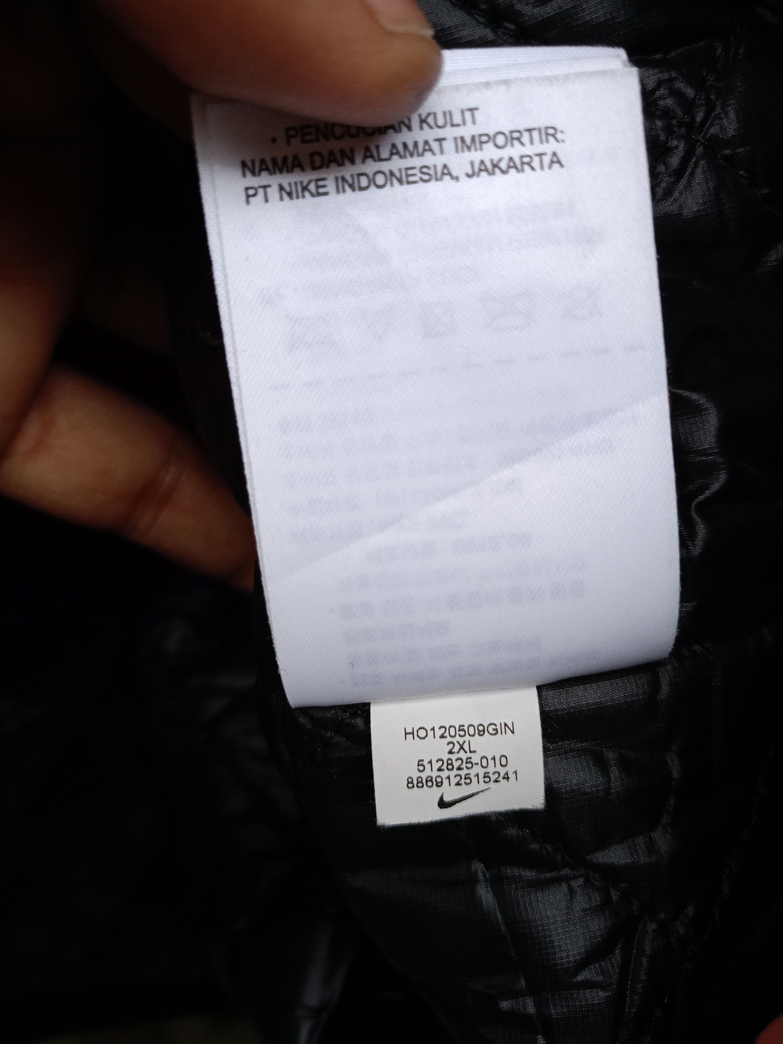 Nike Nike M 65 Leather sleeve Jacket Size US XXL / EU 58 / 5 - 7 Thumbnail