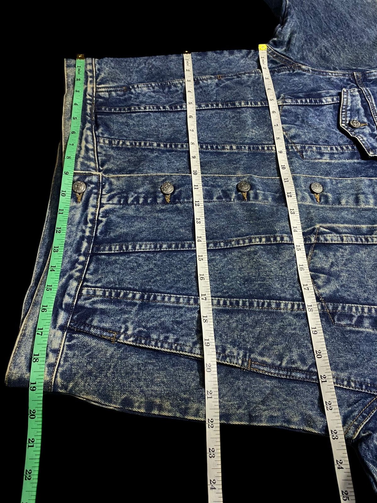 Hope Mac Hope 80s acid wash denim jacket faded accents jacket Size US L / EU 52-54 / 3 - 11 Thumbnail