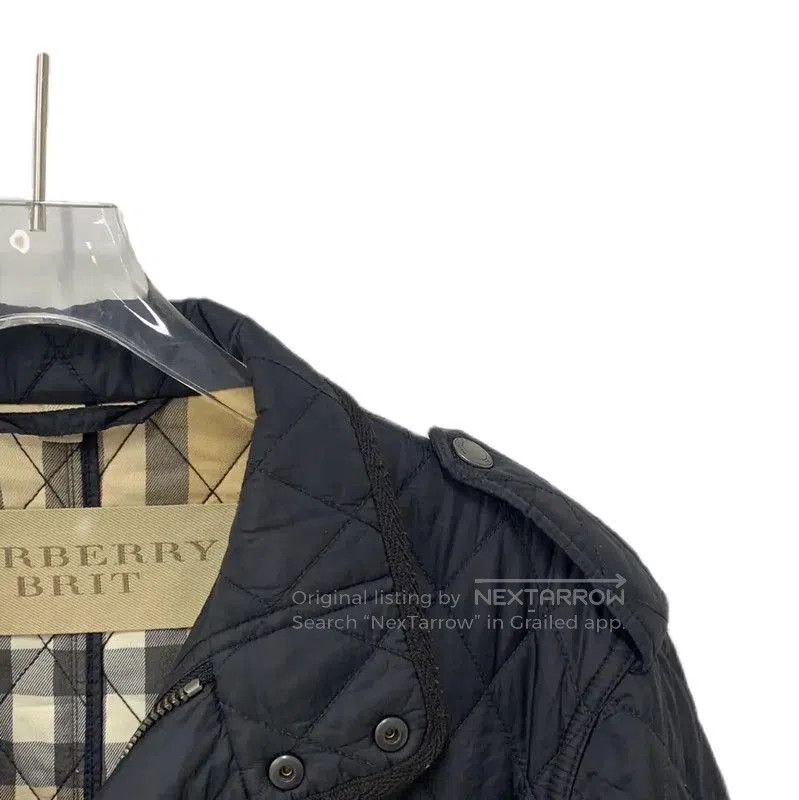 Burberry Burberry Quilted Nylon Women's Jacket in Black. Size M / US 6-8 / IT 42-44 - 3 Thumbnail