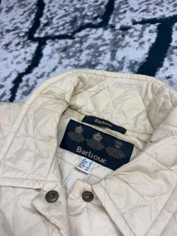 Barbour Barbour quilted jacket cream vintage 40 Size S / US 4 / IT 40 - 4 Thumbnail