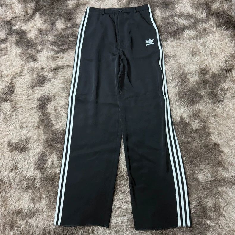 Balenciaga Balenciaga Adidas Striped Track Pants Size US 44 / EU 60 - 1 Thumbnail