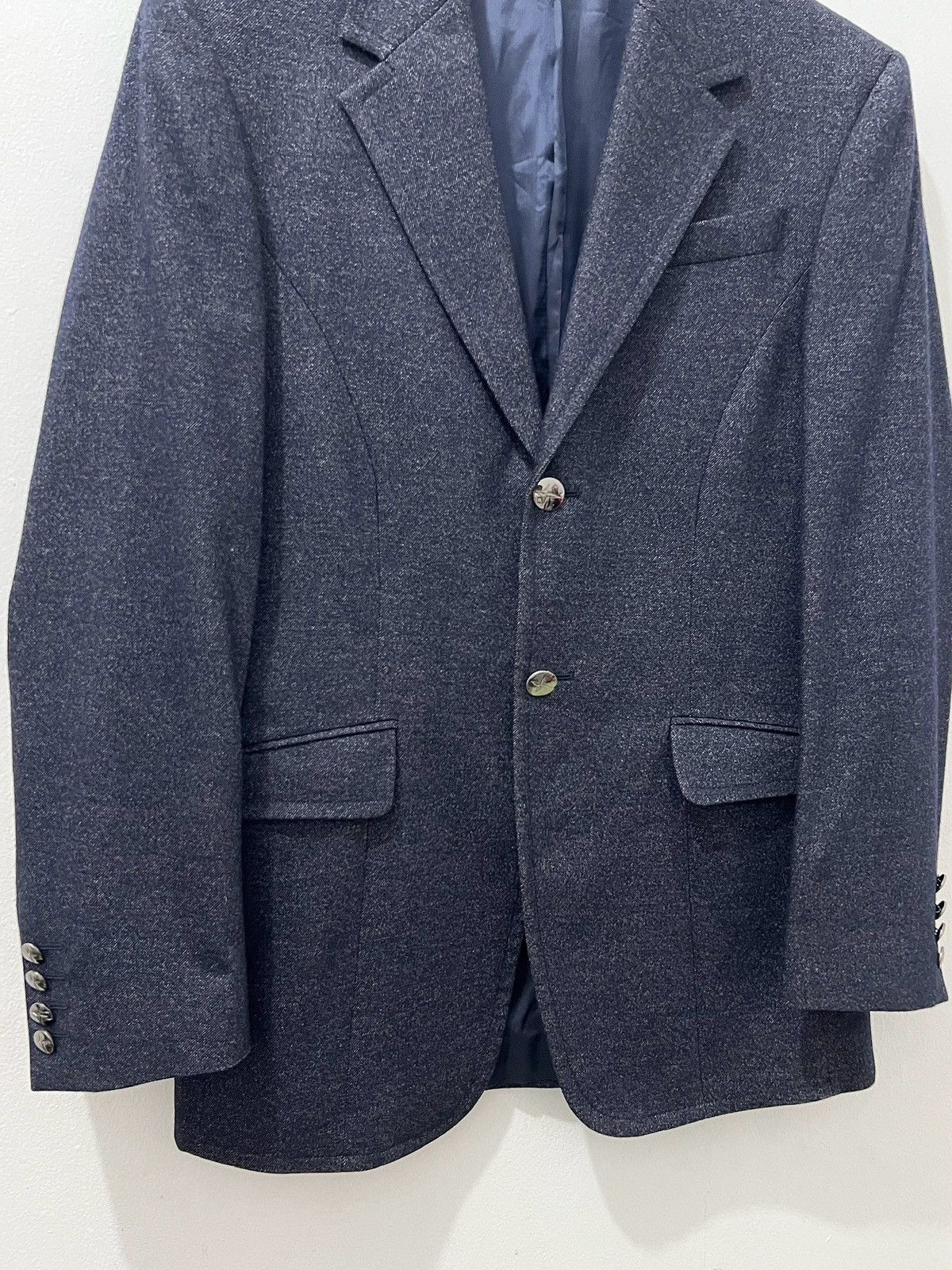 Thierry Mugler RARE - Thierry Mugler - Wool Star Buttons Blazer Jacket Size 46R - 4 Thumbnail