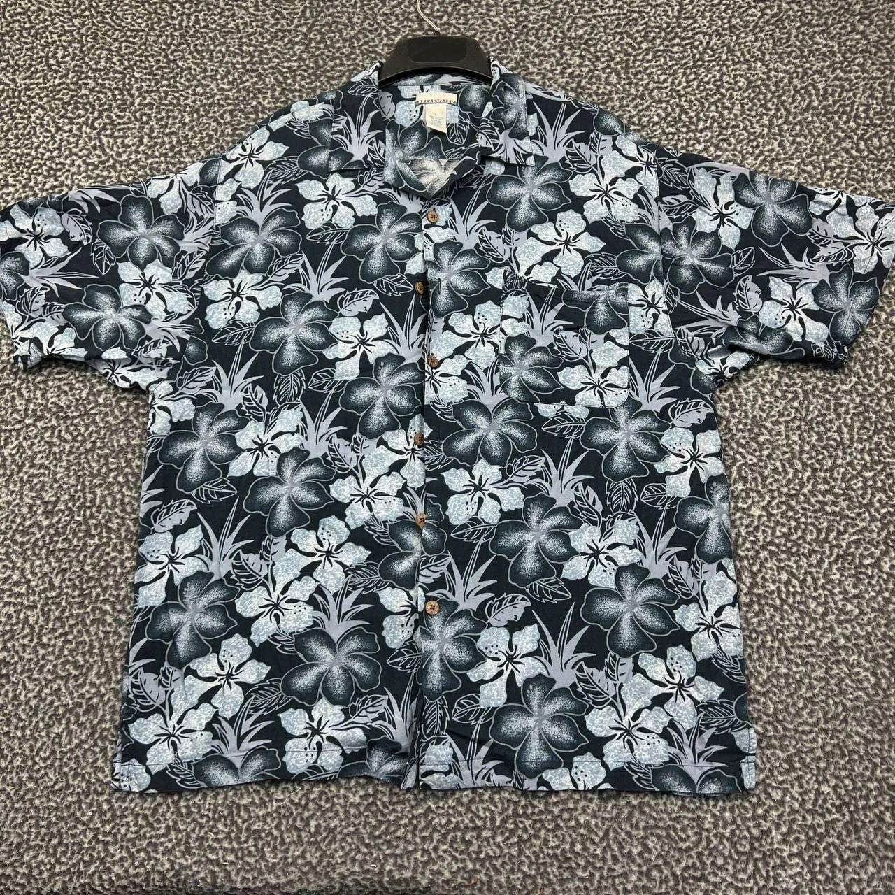 Other Breakwater Shirt Men blue Floral Button Up Collared L Size US L / EU 52-54 / 3 - 1 Thumbnail