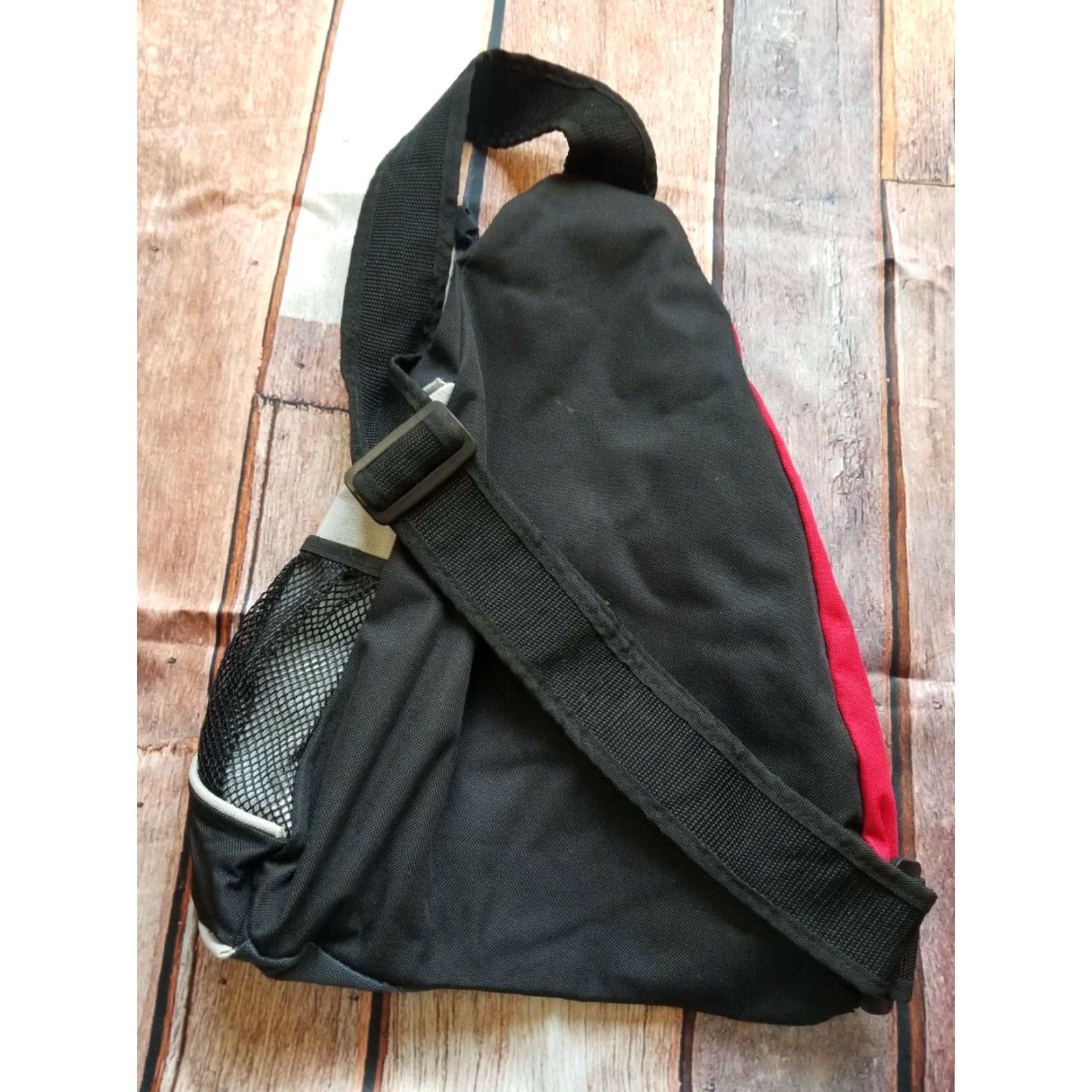 Vintage VINTAGE McDonald's I'm Lovin' It Canvas Messenger Bag Crossbody Womens Black 16x11x8 Size ONE SIZE - 5 Thumbnail