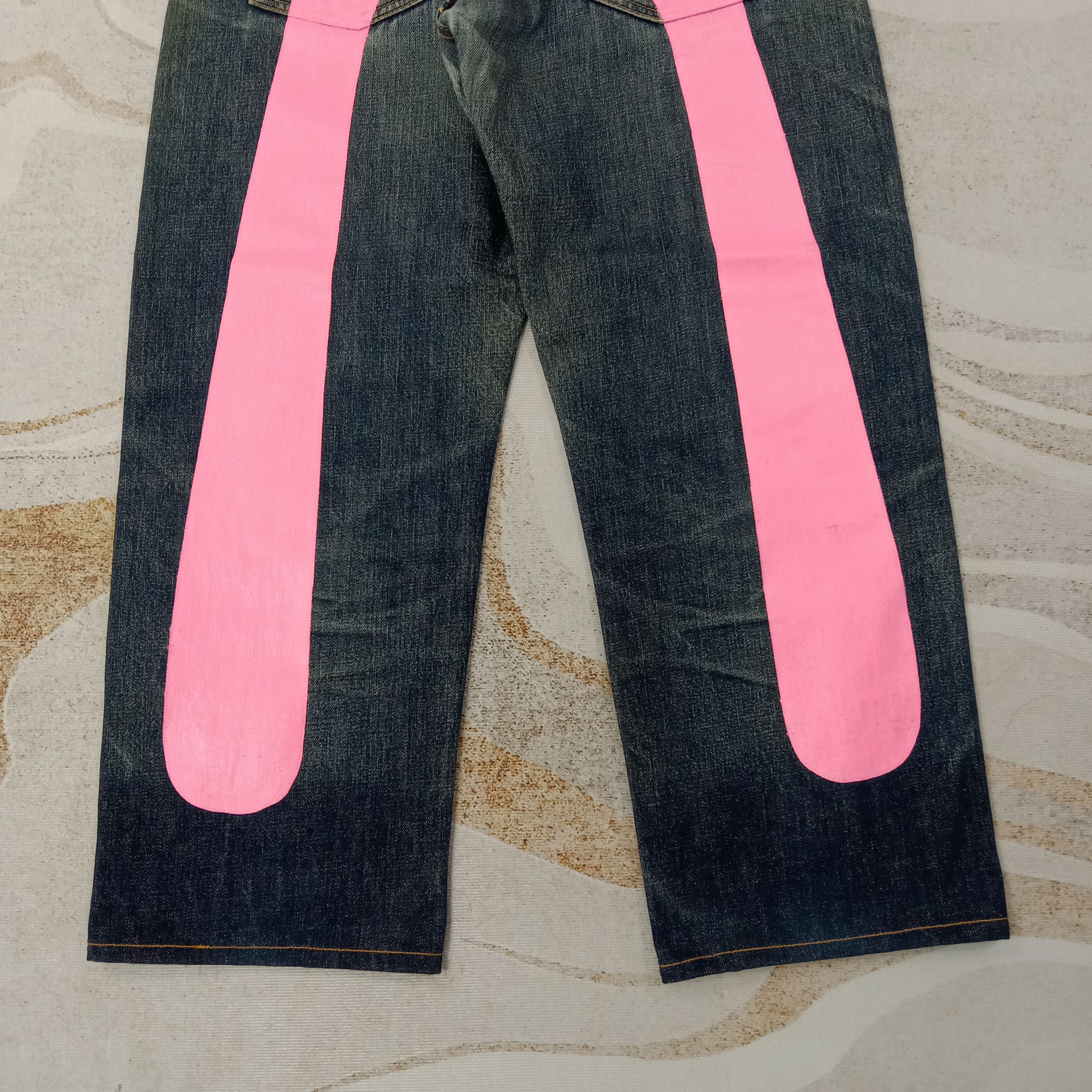 Evisu Evis Selvedge Japanese Daicock Custom Denim Jeans C258N21 Size US 29 - 4 Thumbnail
