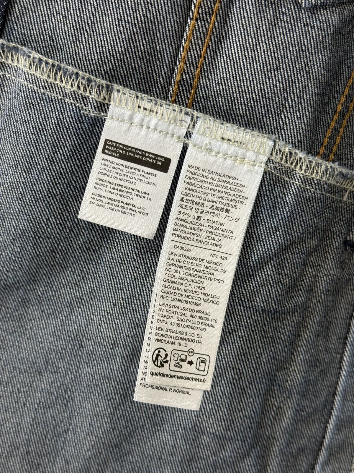 Levi's Levi’s Men’s Trucker Denim Jacket – Dark Indigo (Size 2XL) Size US XXL / EU 58 / 5 - 5 Thumbnail