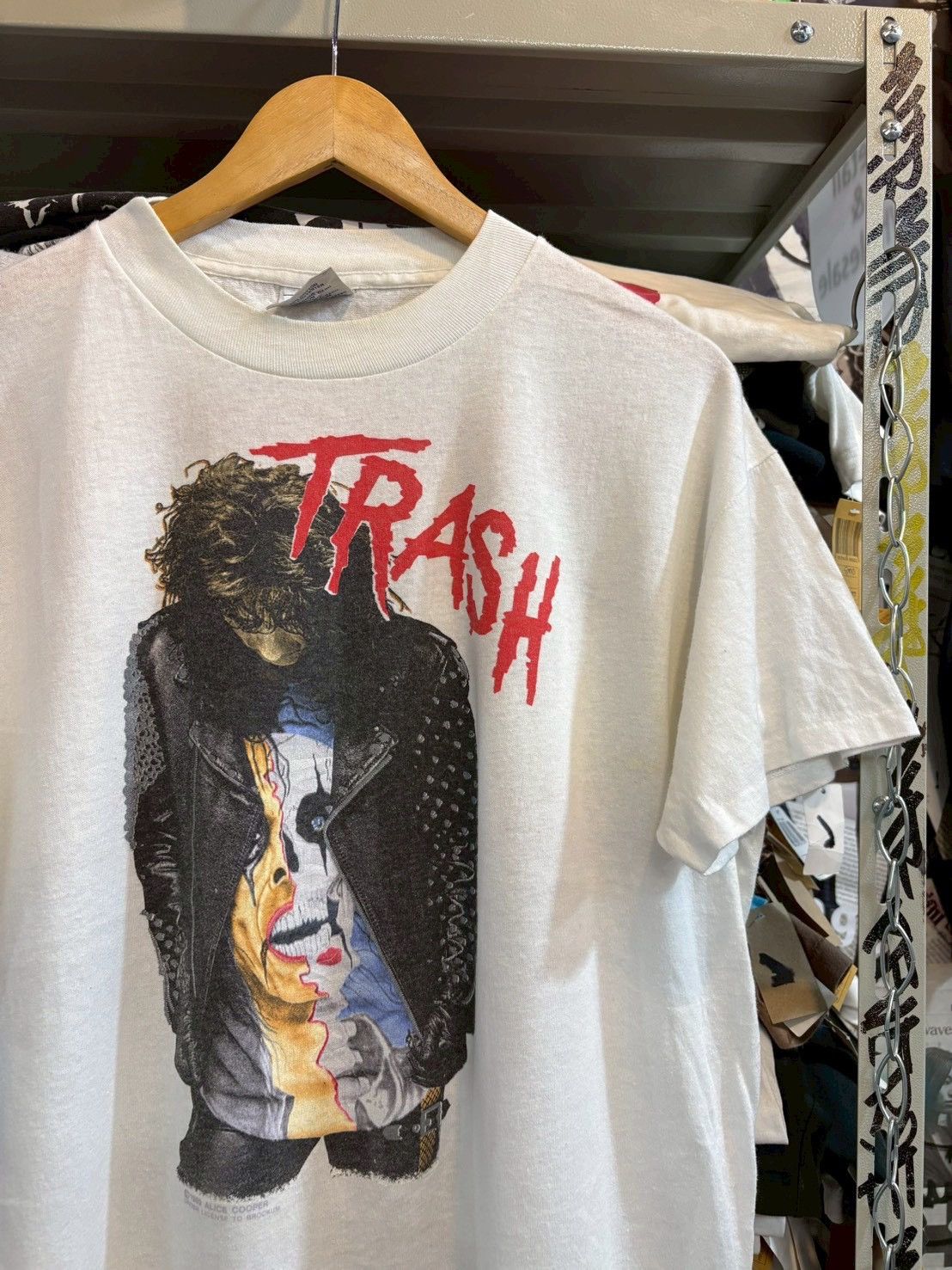 Band Tees Alice Cooper Trashes 1990’s Size US L / EU 52-54 / 3 - 2 Thumbnail