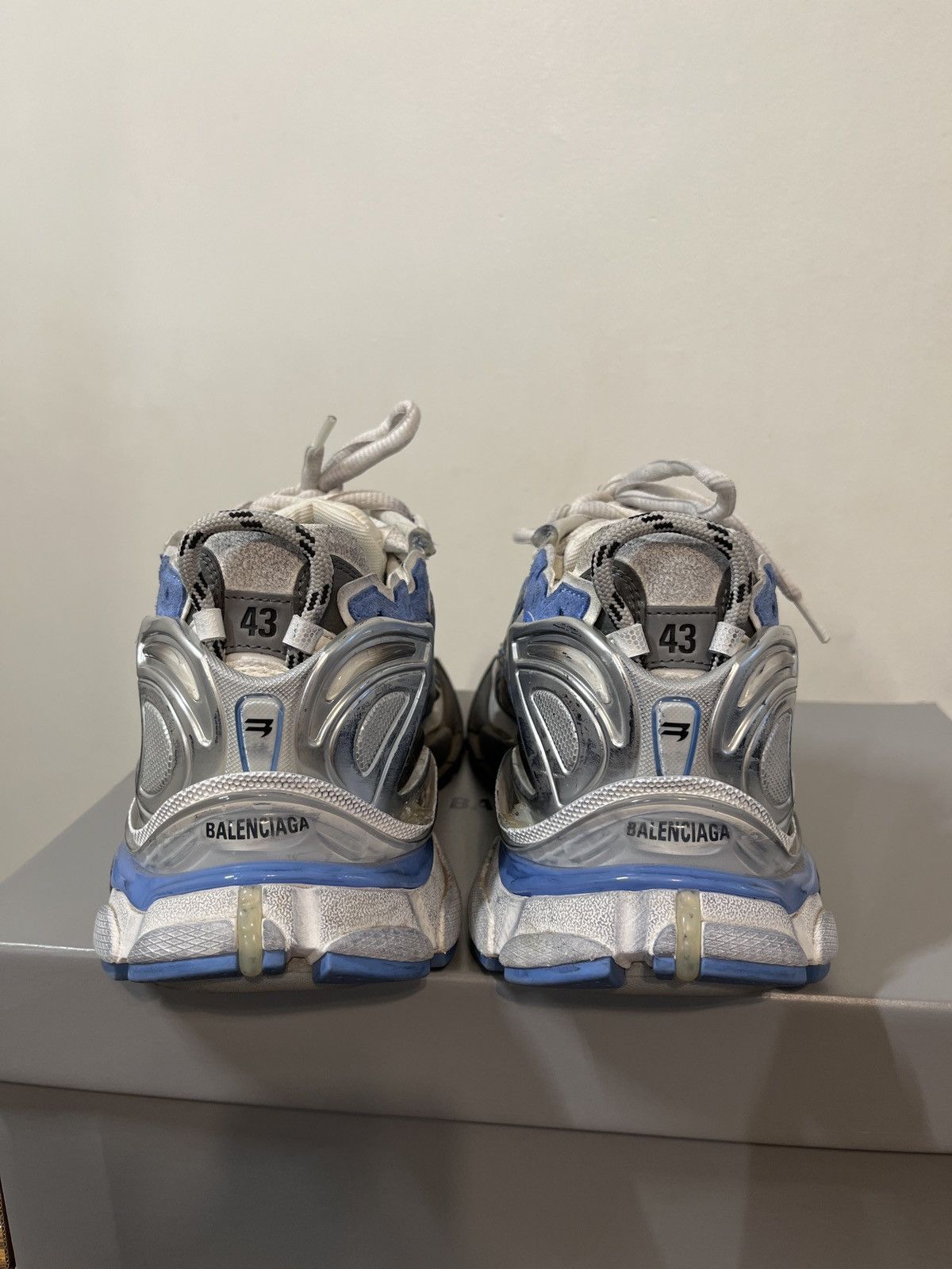 Balenciaga Runners in Blue/White Size US 10 / EU 43 - 4 Thumbnail