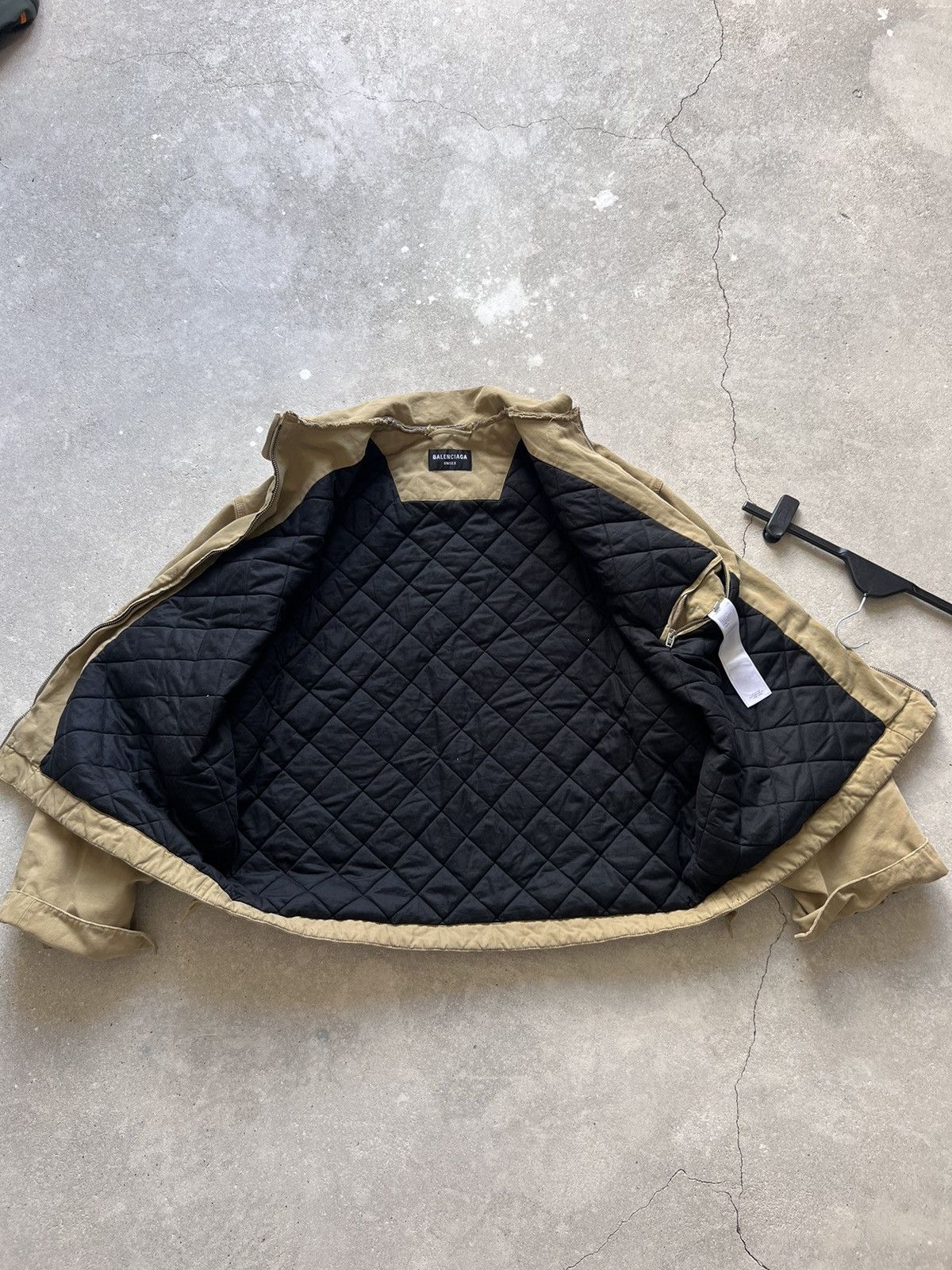Balenciaga Balenciaga Worker Jacket Canvas Size US XS / EU 42 / 0 - 3 Thumbnail