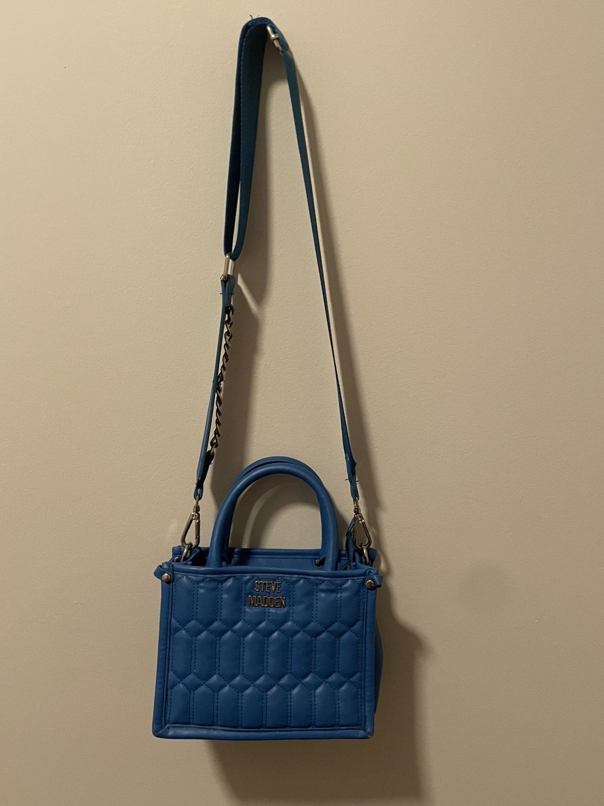 Steve Madden Steve Madden BNiko Convertible Crossbody Bag in blue Size ONE SIZE - 6 Thumbnail