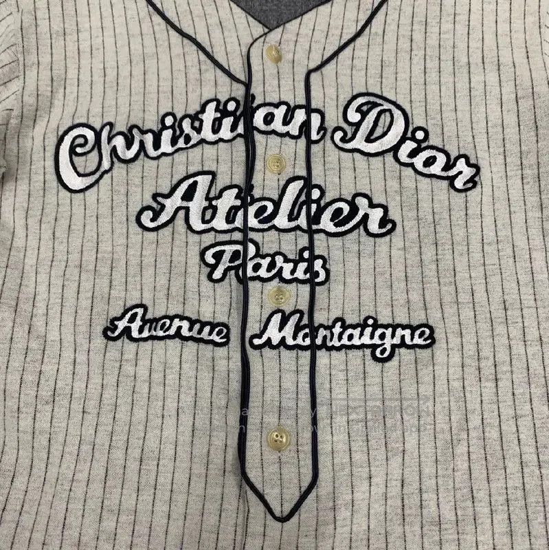 Dior Dior Grey Cotton Women's T. Size S / US 4 / IT 40 - 7 Thumbnail
