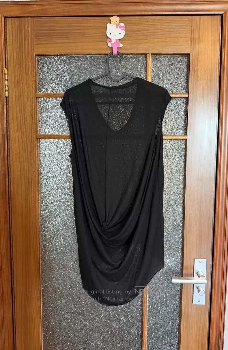 Helmut Lang Helmut Lang Flowing Asymmetrical Vest with V-Neck and Slee Size US S / EU 44-46 / 1 - 7 Thumbnail