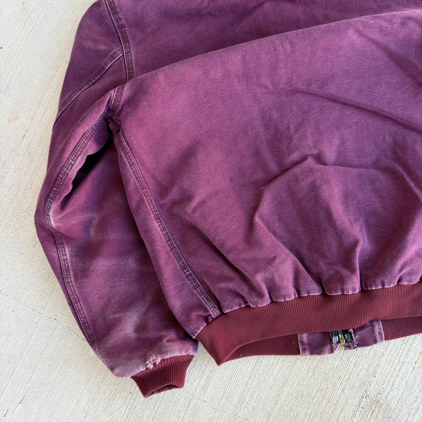 Carhartt × Vintage Carhartt YOUTH JQ646 Red hooded work wear jacket Size US XL / EU 56 / 4 - 8 Thumbnail