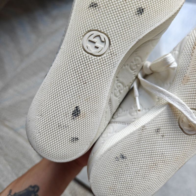 Gucci Gucci Signature High-Top Sneakers for Men Size US 6.5 / EU 39-40 - 5 Thumbnail