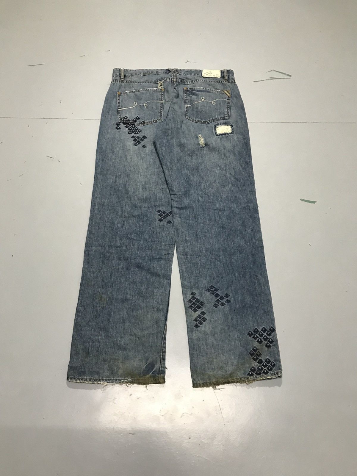 Southpole Vintage Hiphop embroidered denim Size US 36 / EU 52 - 2 Thumbnail