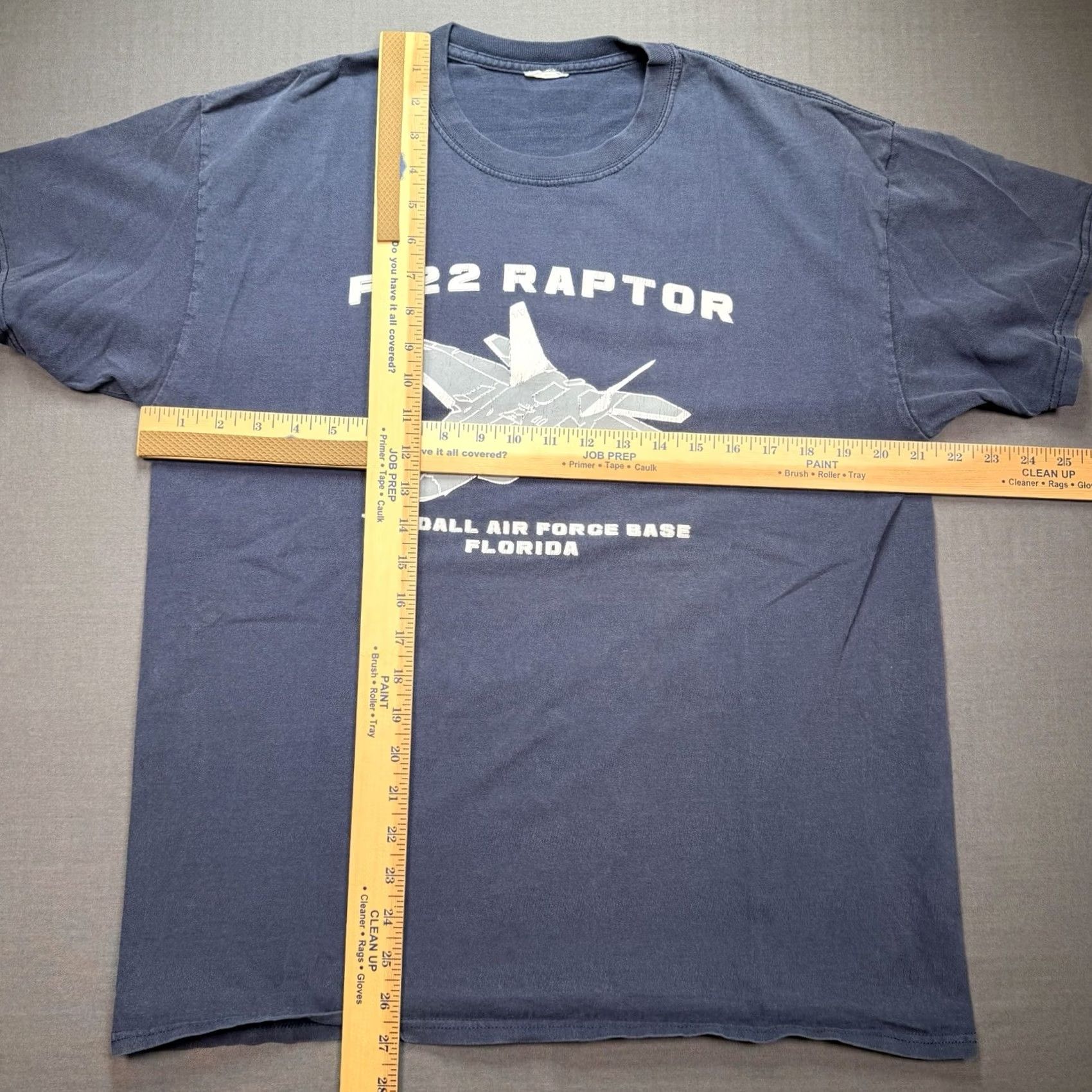 Vintage Nike Shirt Men’s Large F-22 Raptor Graphic Jet Blue USAF Aviation Military Retro 90s Mens Size US L / EU 52-54 / 3 - 3 Thumbnail