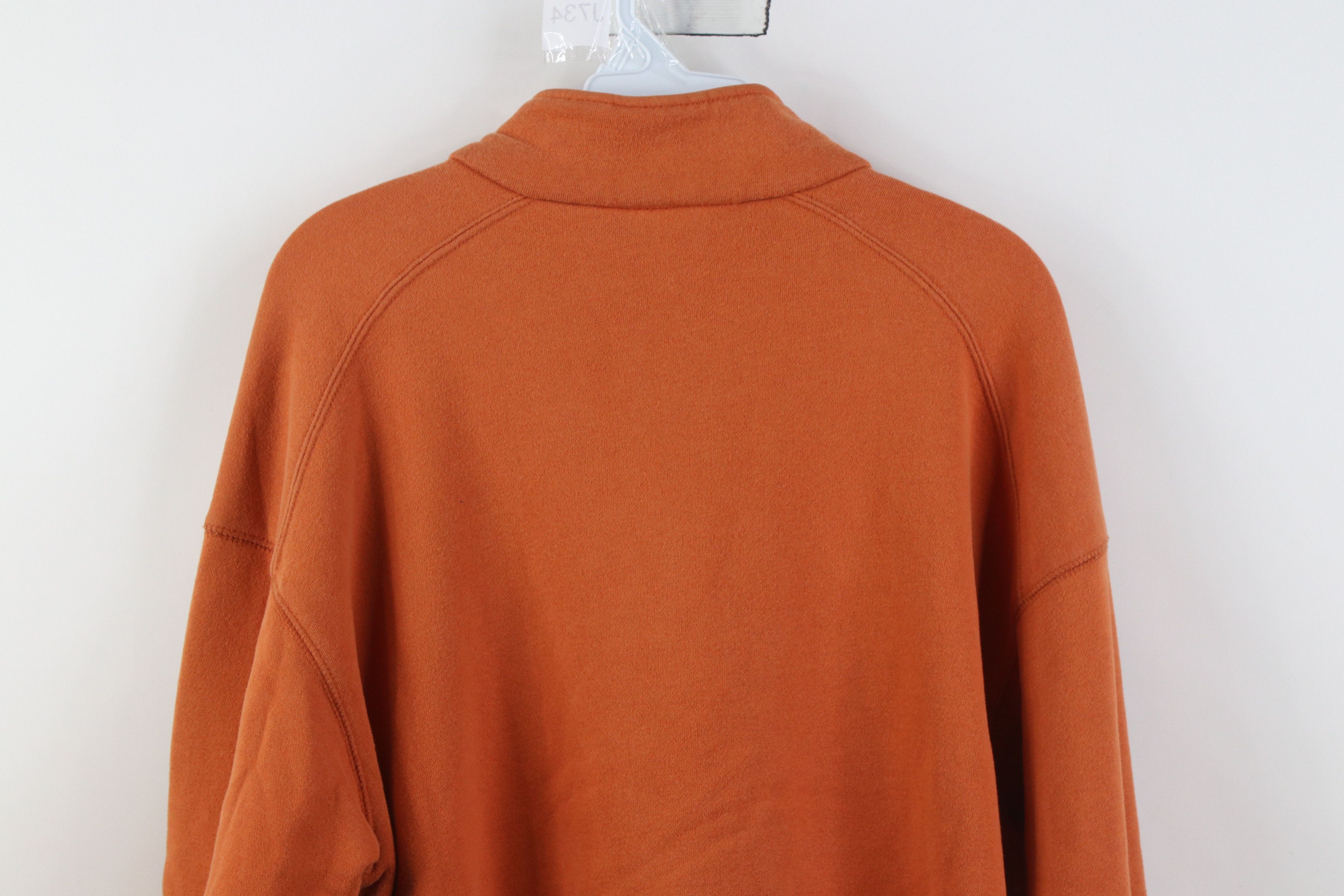 Columbia Vintage Y2K Columbia Buck Hunting 1/4 Zip Sweatshirt Orange Size US M / EU 48-50 / 2 - 15 Thumbnail