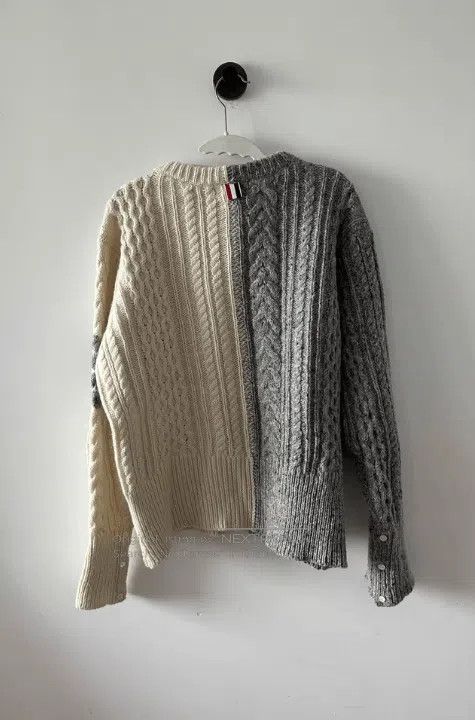 Thom Browne Thom Browne splicing color sweater. Size US XXL / EU 58 / 5 - 2 Thumbnail