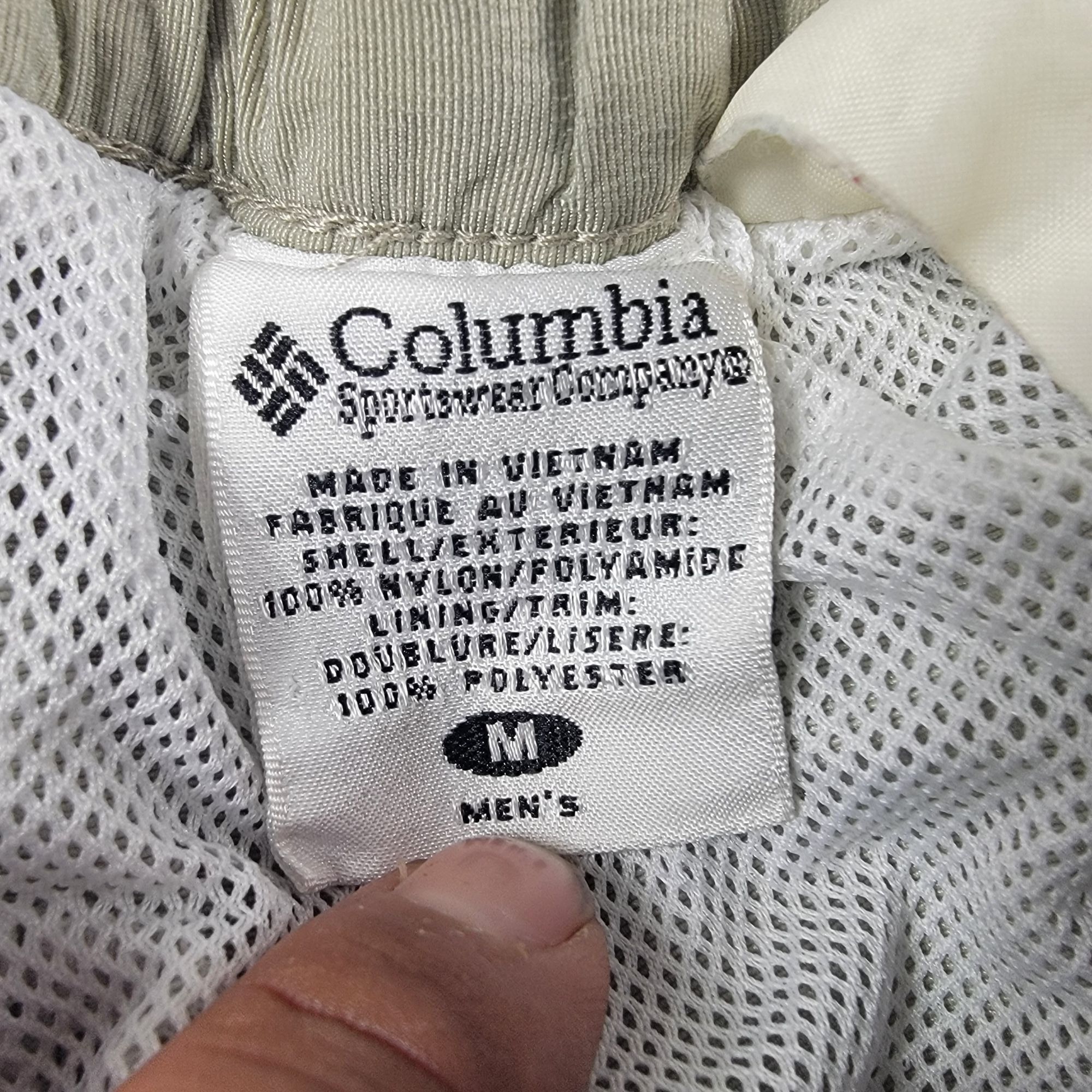 Columbia Columbia Mens Medium Gray Nylon Cargo Shorts Camping Summer Size US 40 / EU 56 - 3 Thumbnail