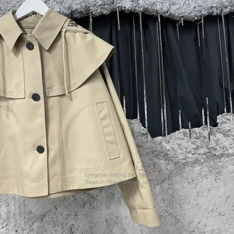 Dior Dior Khaki Cotton Embroidered Jacket . Size XXS / US 00 / IT 34 - 3 Thumbnail