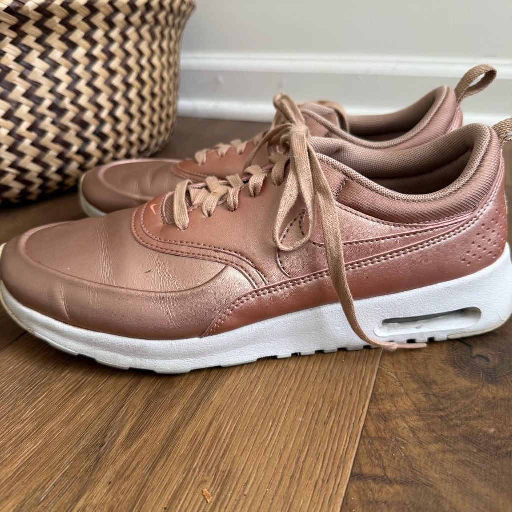 Nike Nike Air Max Thea SE Metallic Red Bronze Rose Gold Sneakers Size US 10 / IT 40 - 2 Thumbnail