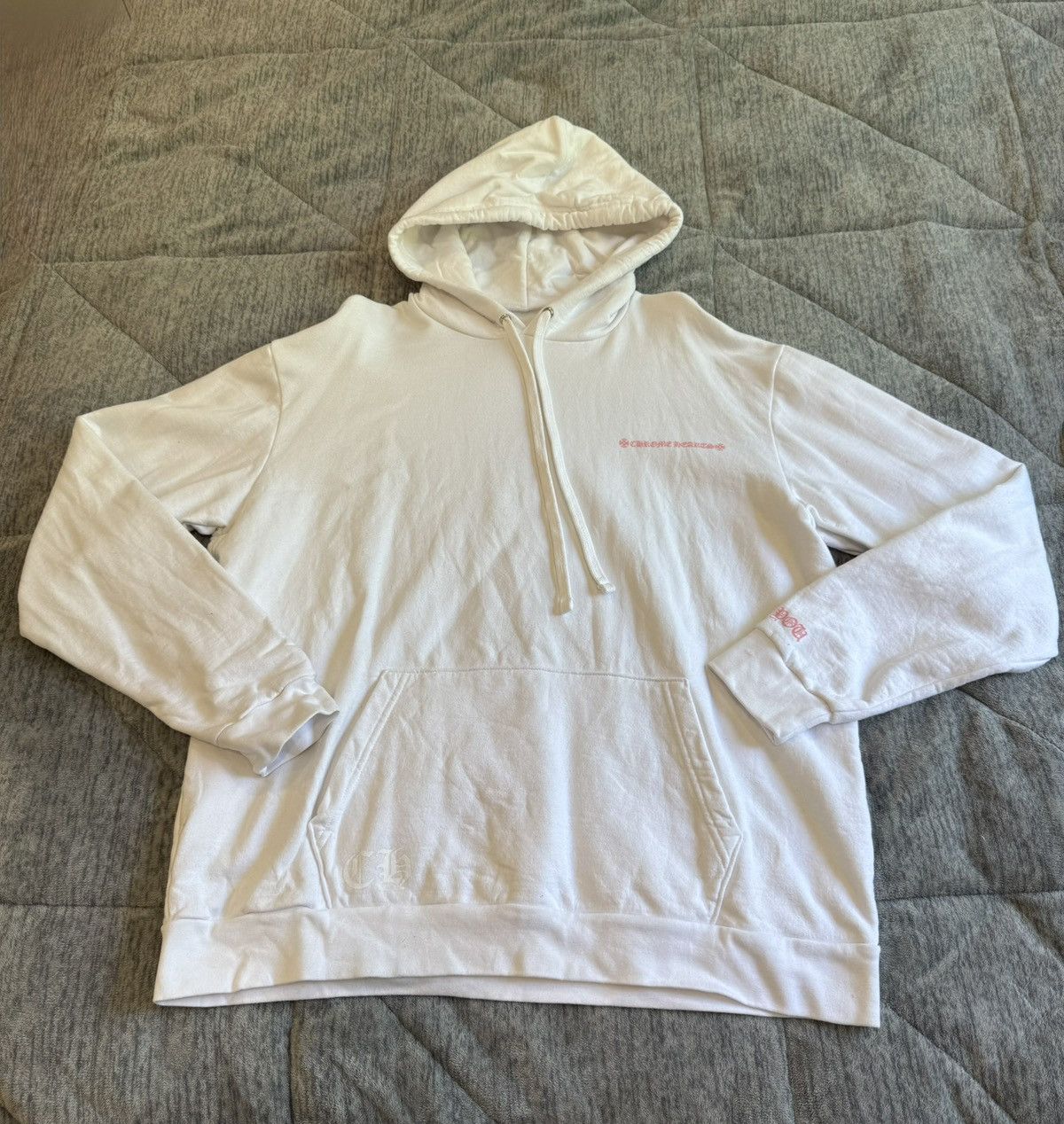 Chrome Hearts Chrome Hearts Deadly Doll Trucker Hooded Sweatshirt - White Size US L / EU 52-54 / 3 - 1 Thumbnail