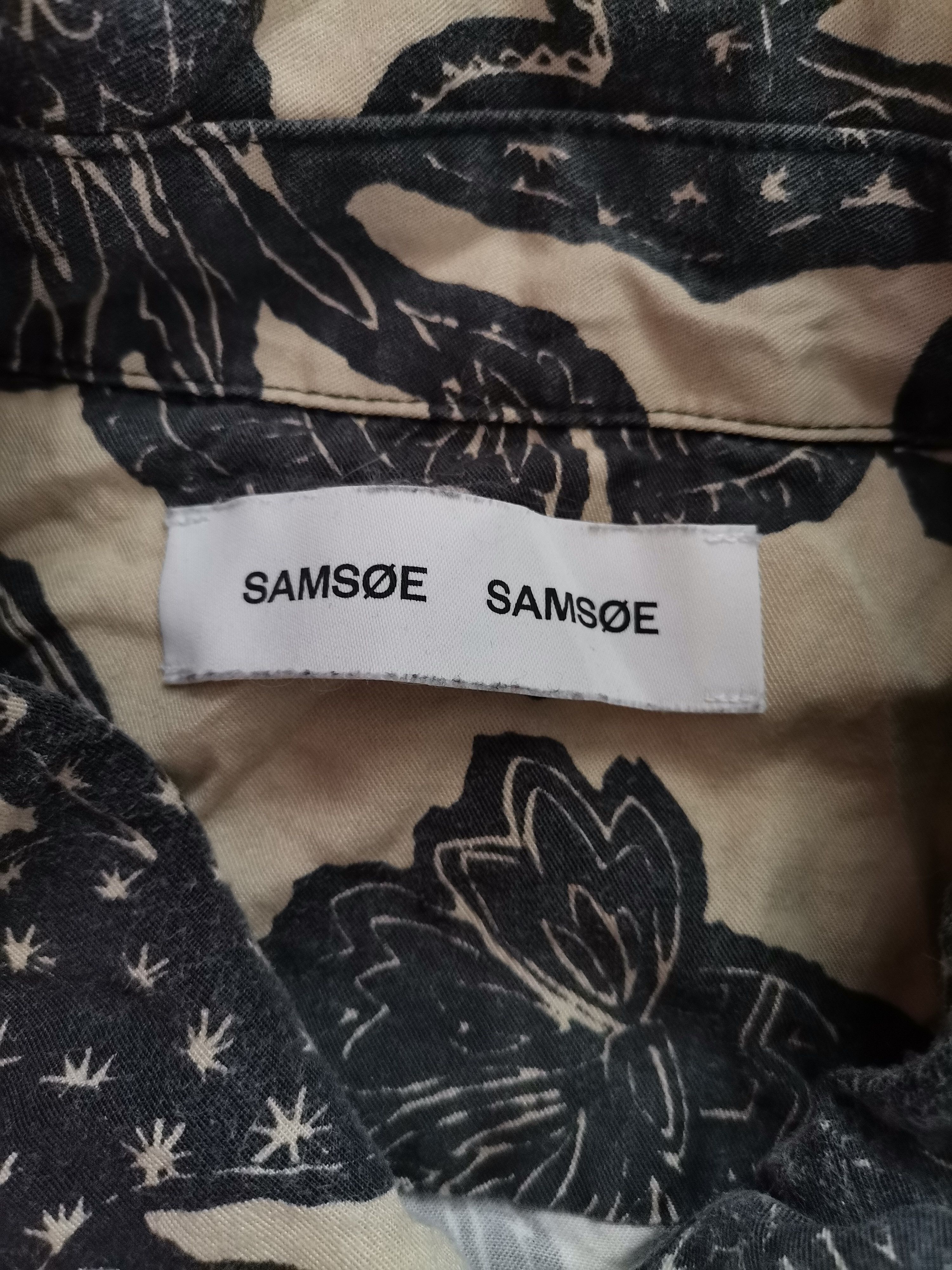 Samsoe Samsoe Samsoe Samsoe Floral Shirt Size US XL / EU 56 / 4 - 3 Thumbnail