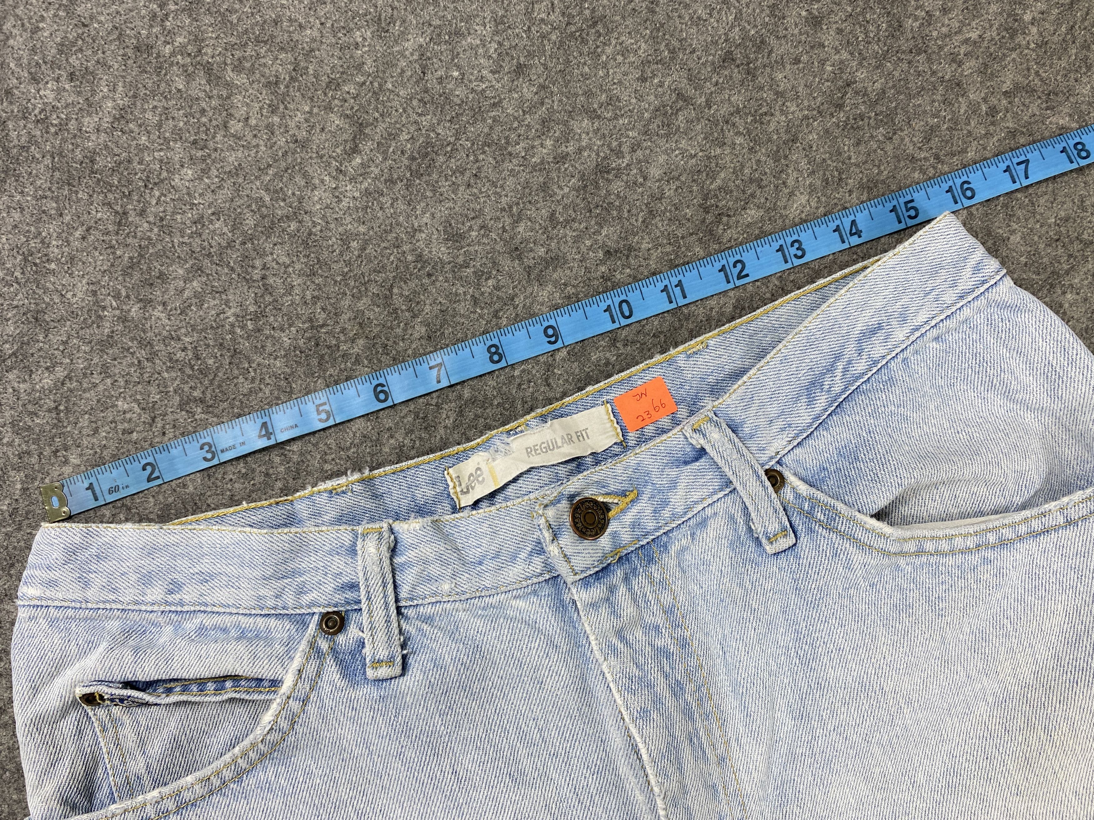 Levi's Light Blue Wash Lee Jeans 32x32 Denim -JN2366 Size US 32 / EU 48 - 5 Thumbnail