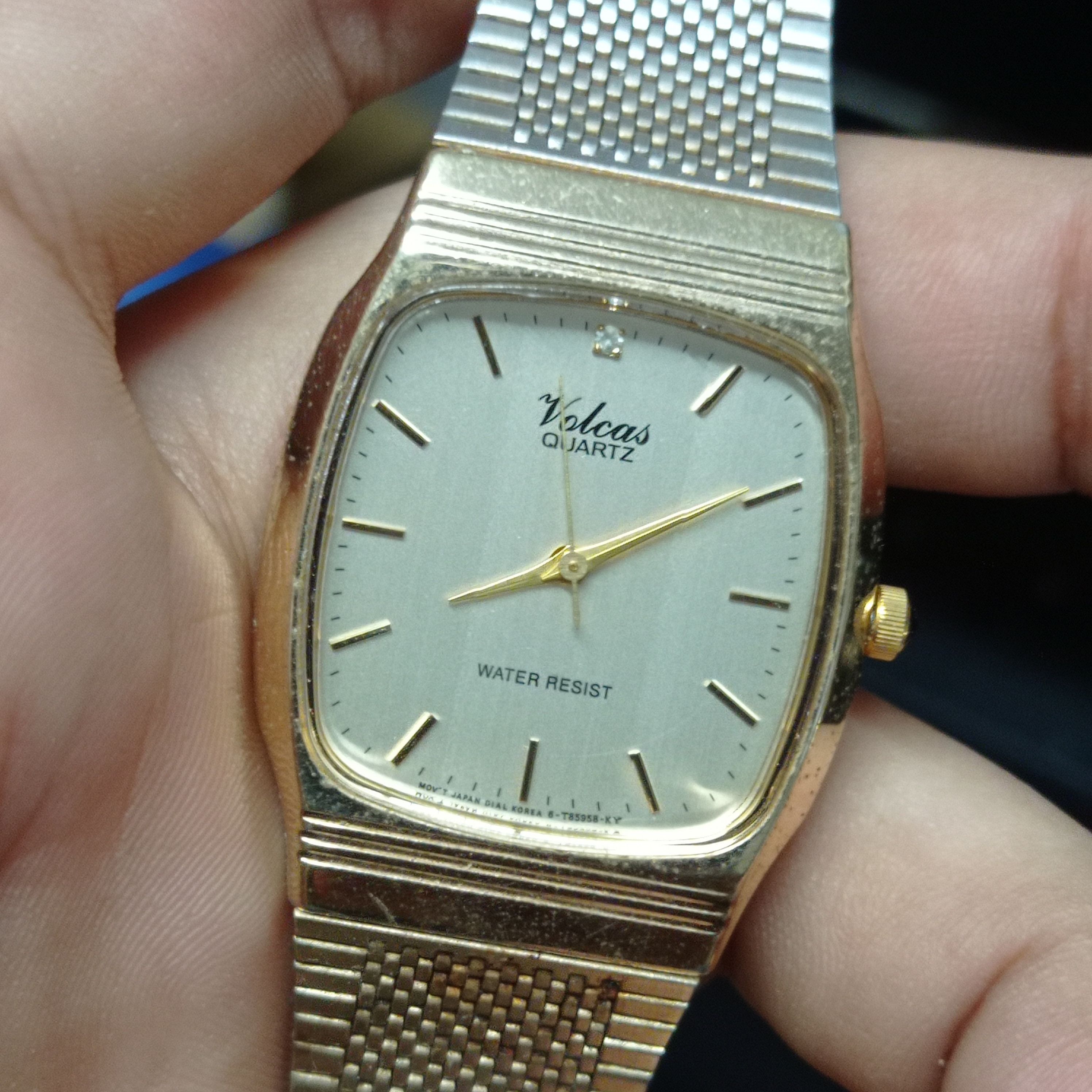 Vintage Vintage Retro Volcas Watch by Japan Made (fully steel) Size ONE SIZE - 2 Thumbnail