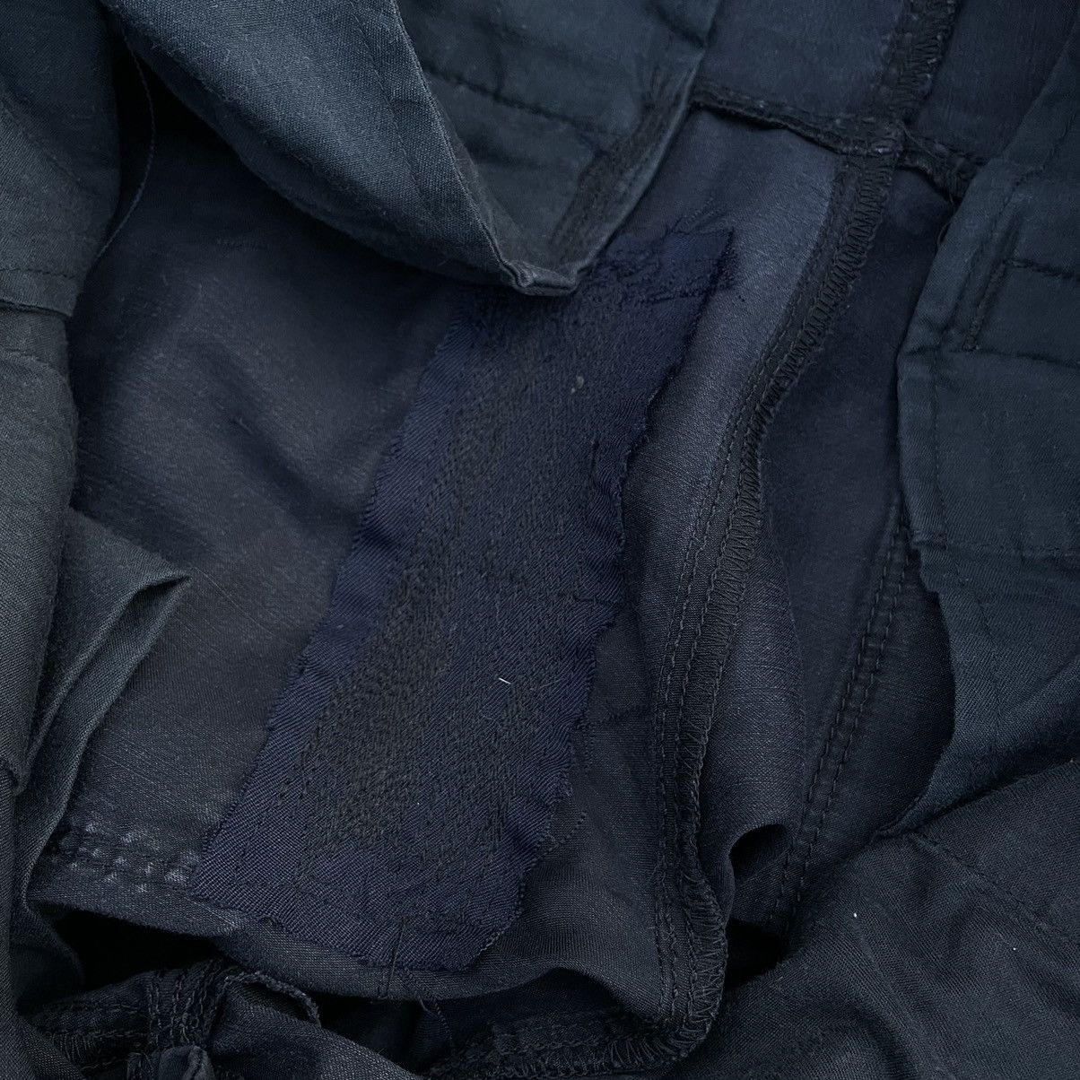 Black Barrett NEIL BARRET BY BLACK BARETT 7 POCKETS UTILITY CARGO PANTS Size US 31 - 14 Thumbnail