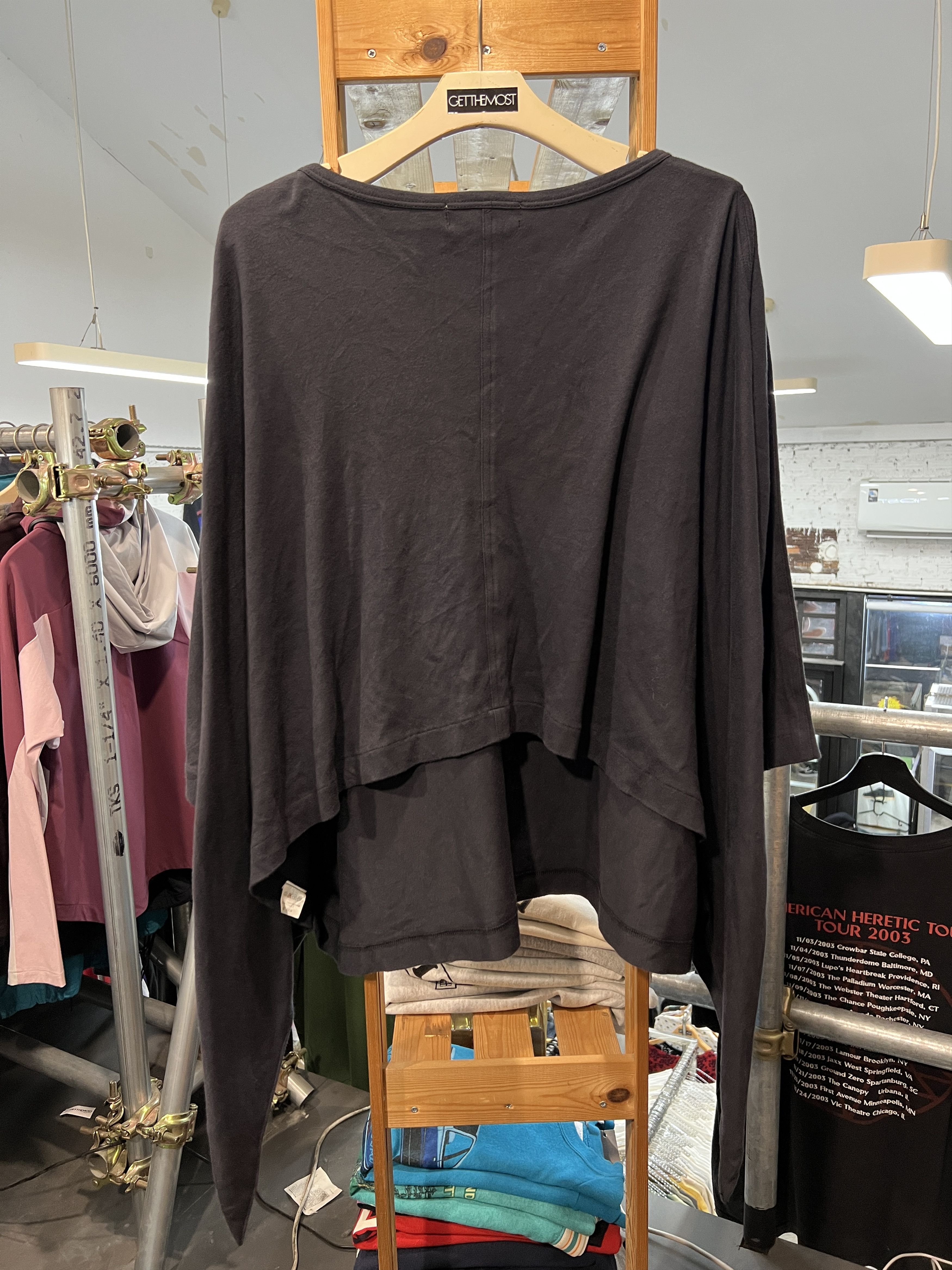 Issey Miyake Plantation ISSEY MIYAKE Swing Tunic Top (M) GTMP388 Size M / US 6-8 / IT 42-44 - 7 Thumbnail