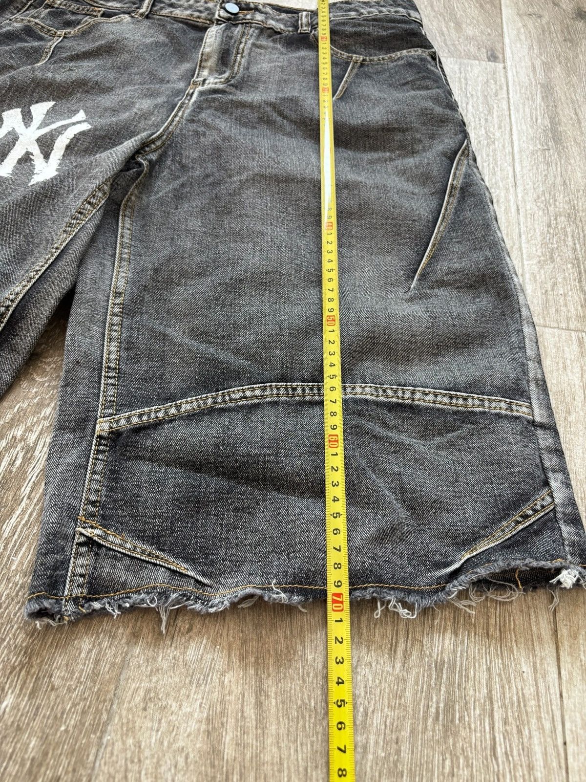 New York Yankees Y2k New York Yankees Parachute Vintage Baggy Jeans Custom Size US 34 / EU 50 - 7 Thumbnail